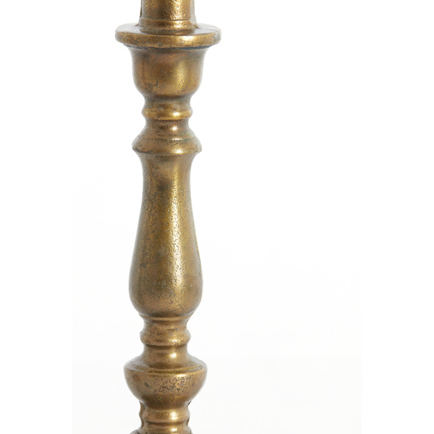 Lamp base Ø10x29 cm HELGA raw antique bronze