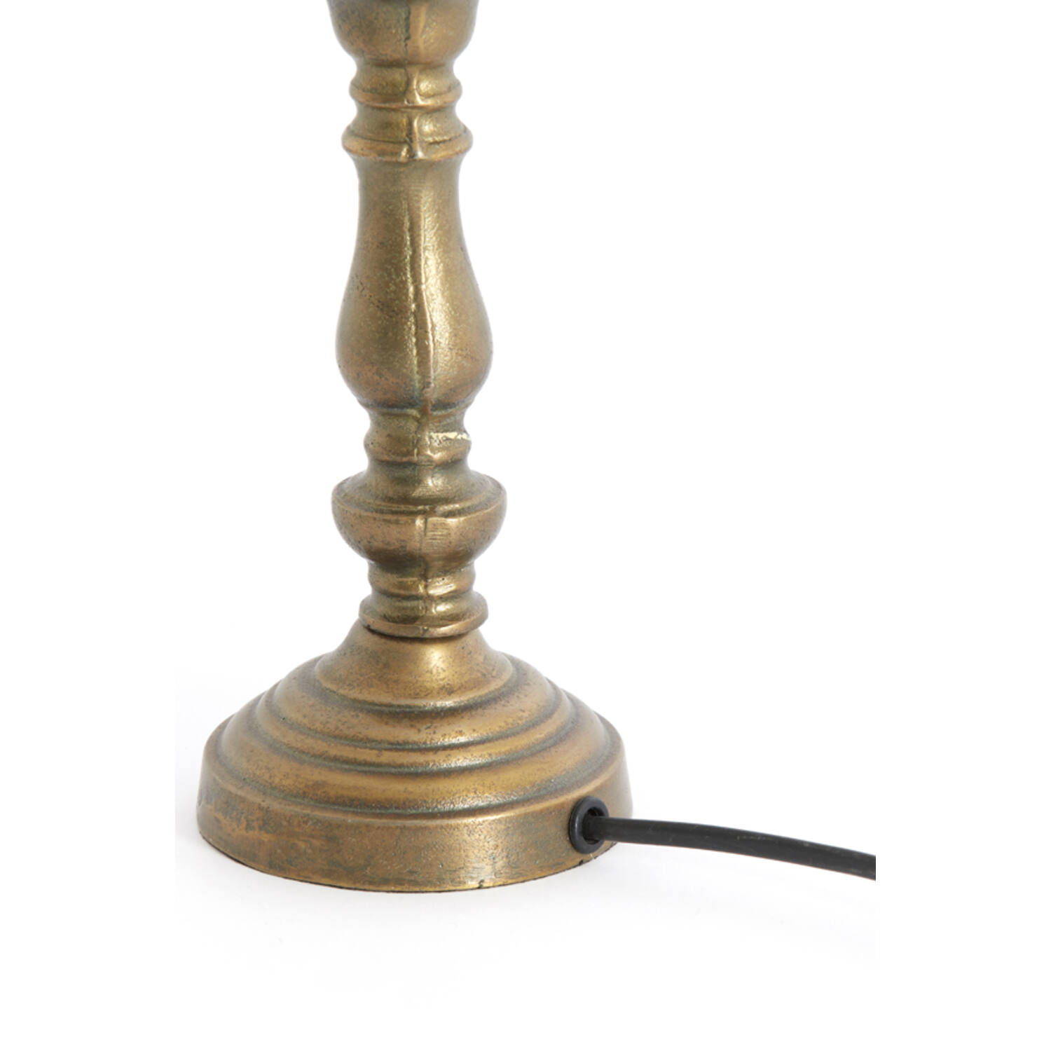 Lamp base Ø10x29 cm HELGA raw antique bronze