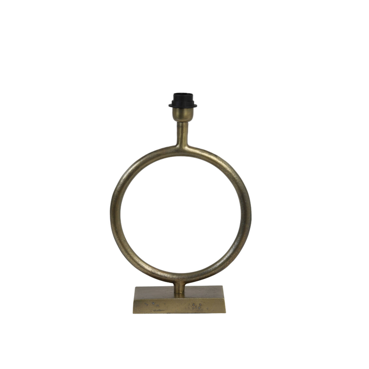Lamp base 30x12,5x35 cm LIVU raw antique bronze