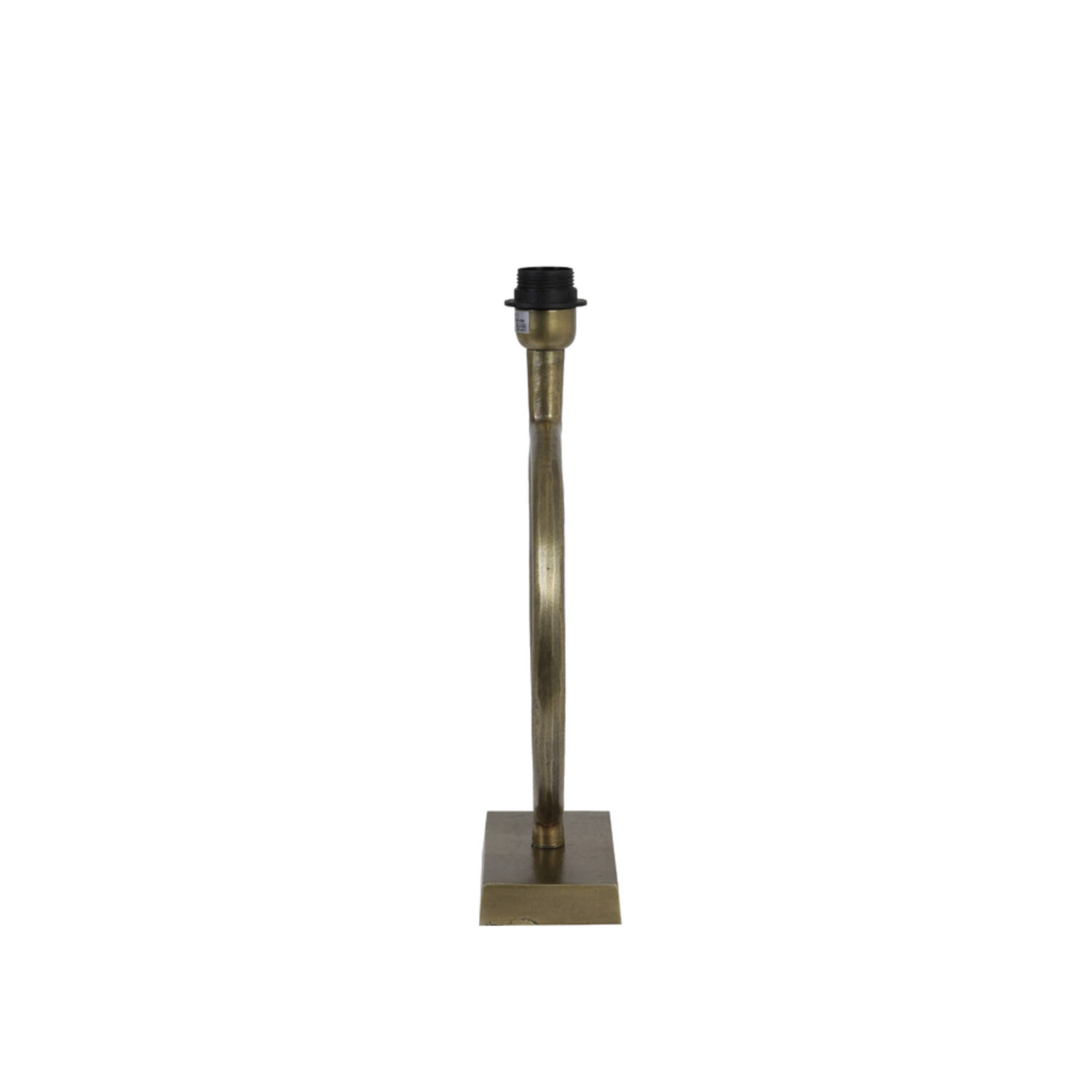 Lamp base 30x12,5x35 cm LIVU raw antique bronze
