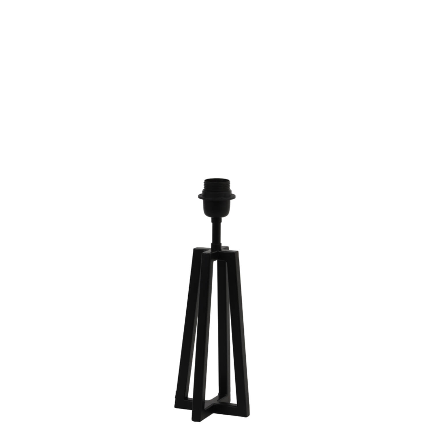 Lamp base 11,5x11,5x31 cm MILEY matt black
