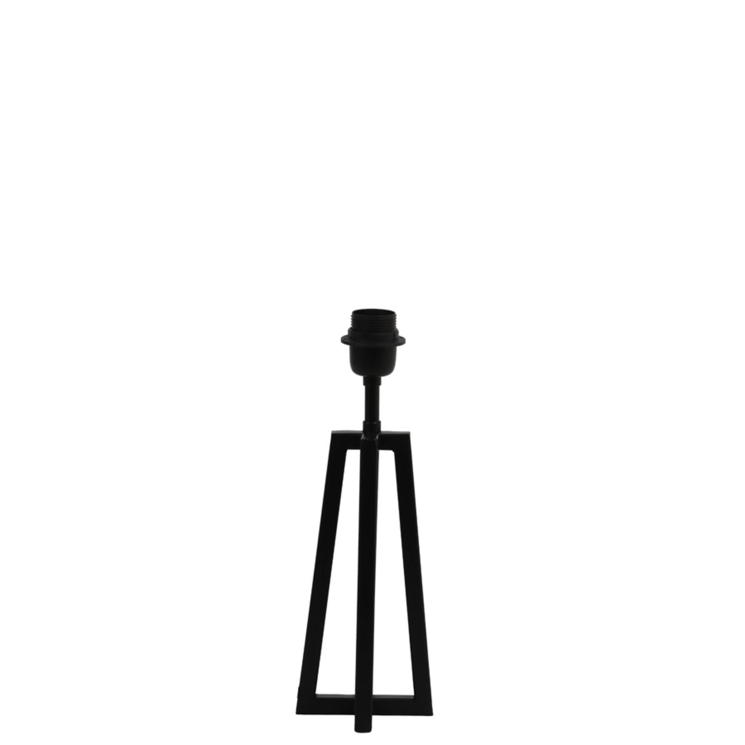 Lamp base 11,5x11,5x31 cm MILEY matt black
