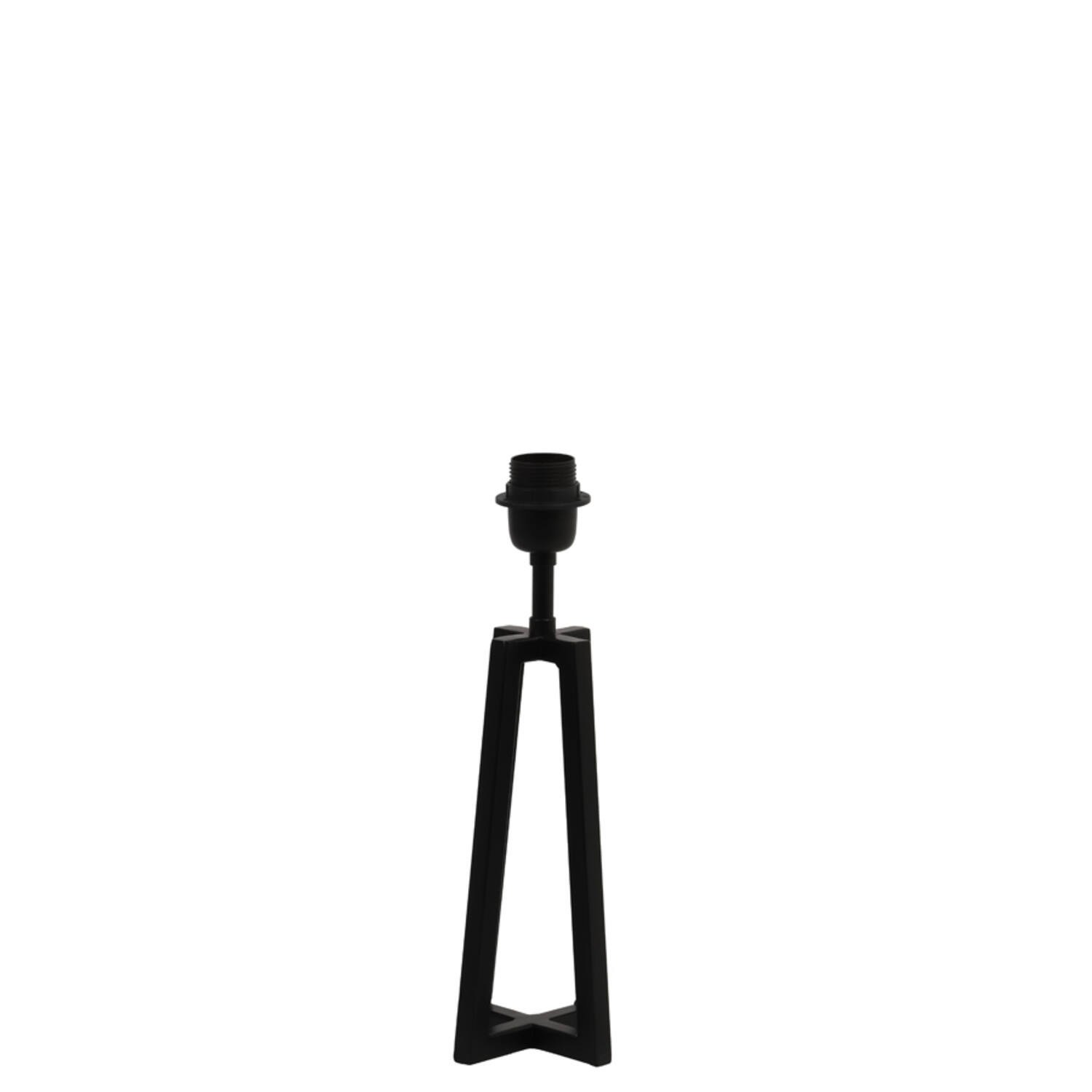 Lamp base 11,5x11,5x31 cm MILEY matt black
