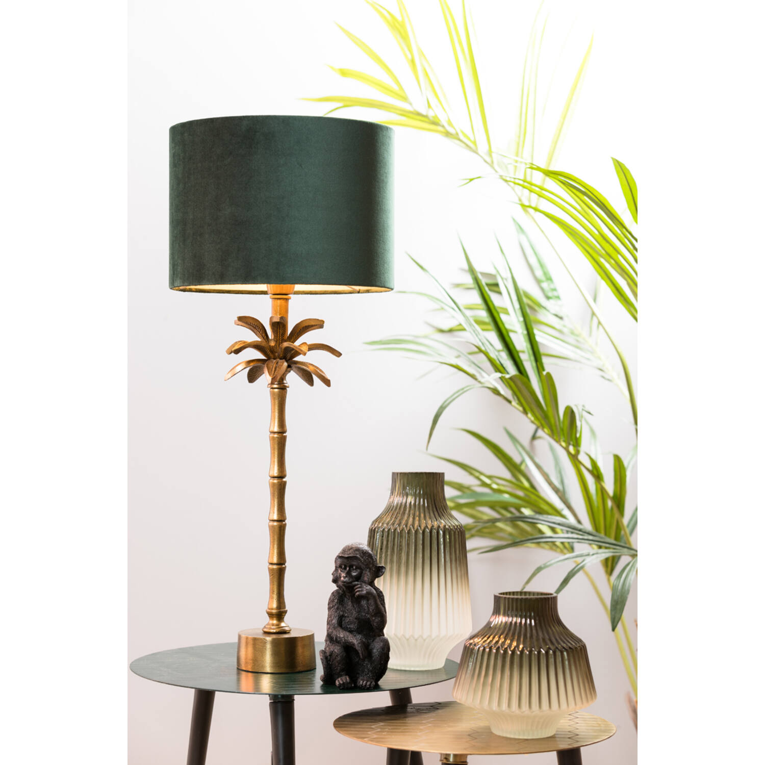 Lamp base Ø15x57 cm ARMATA antique bronze