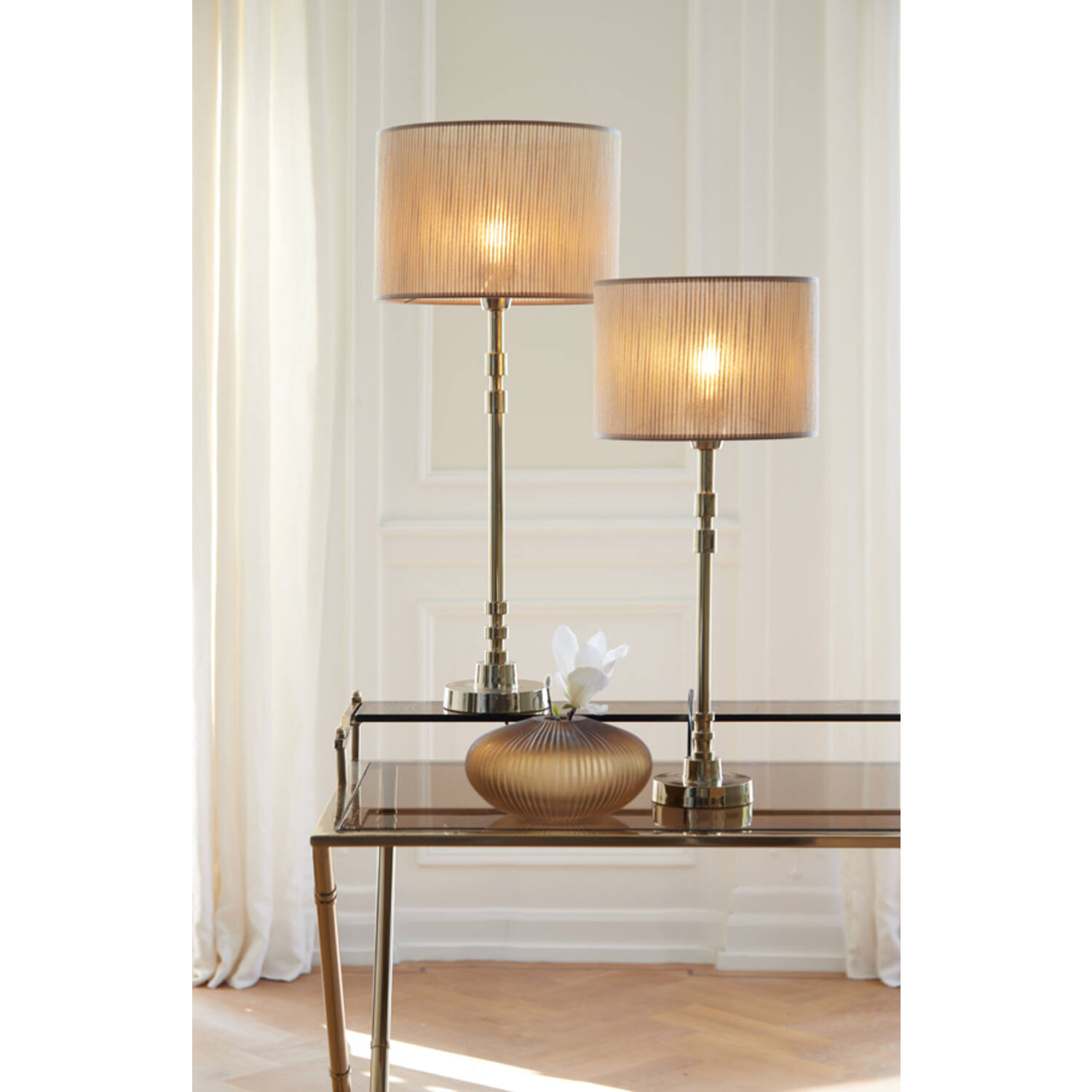 Lamp base Ø11x47 cm KALIRO shiny gold