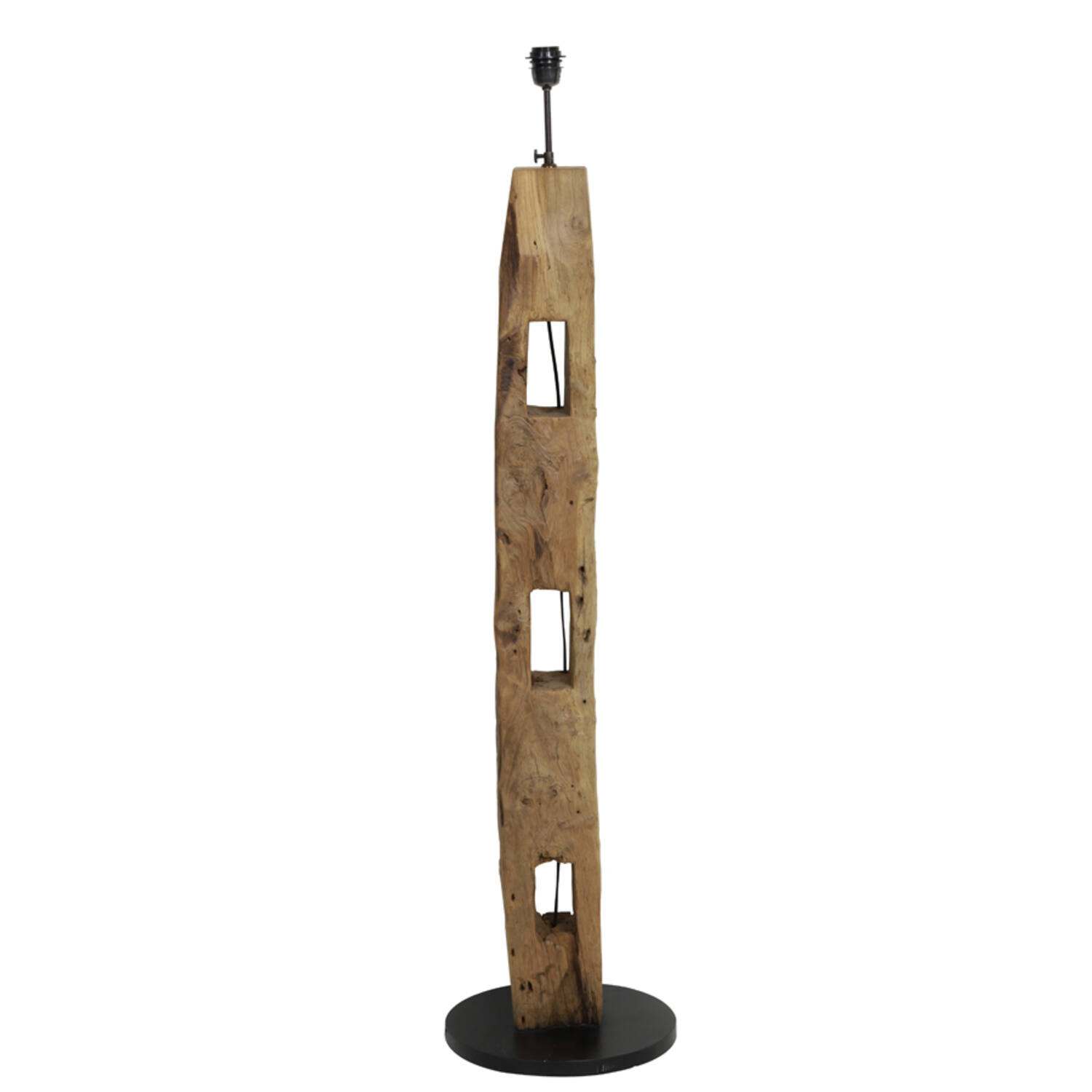 Vloerlamp Ø35x137-144 cm KARLOVO hout