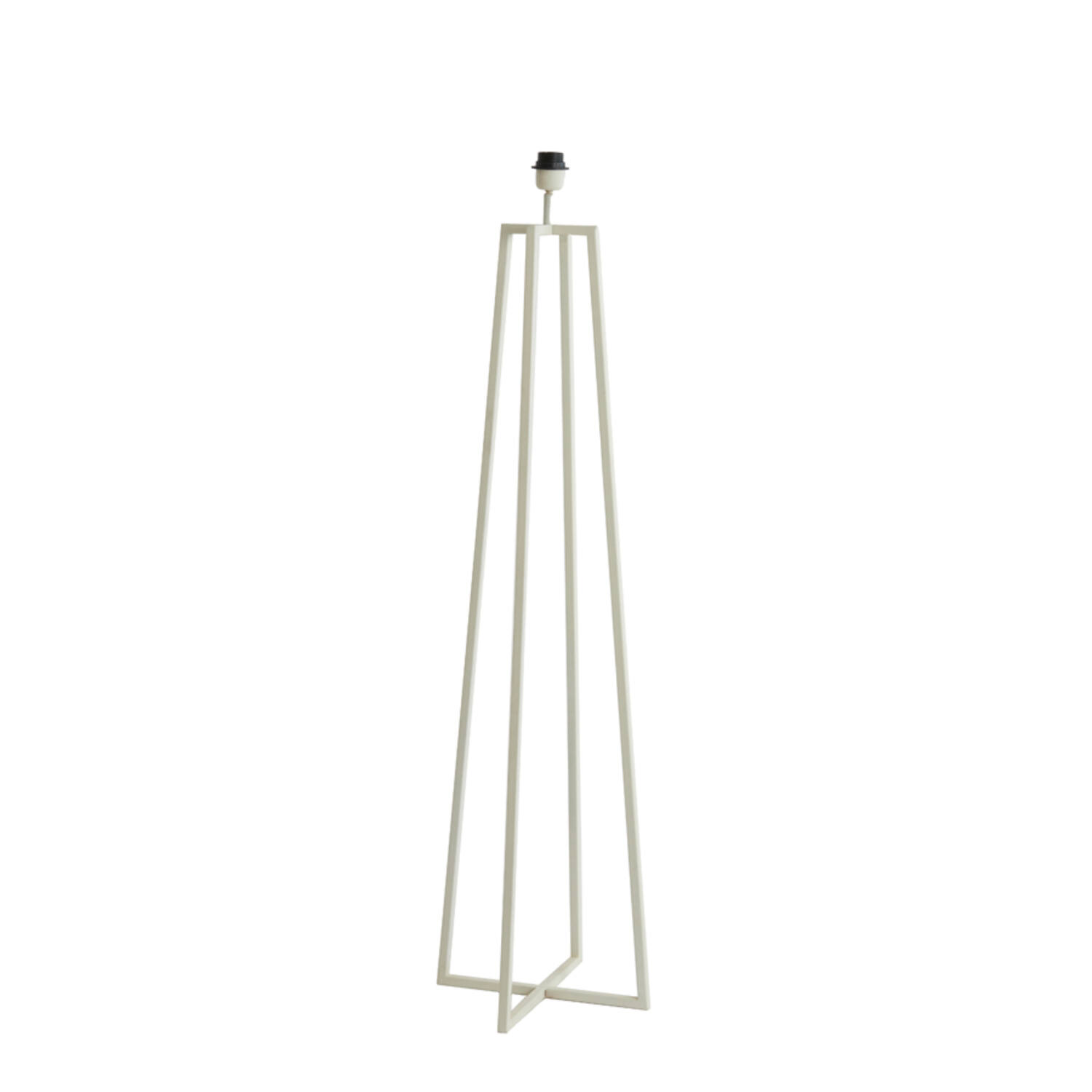 Vloerlamp 25x25x130 cm MILEY crème
