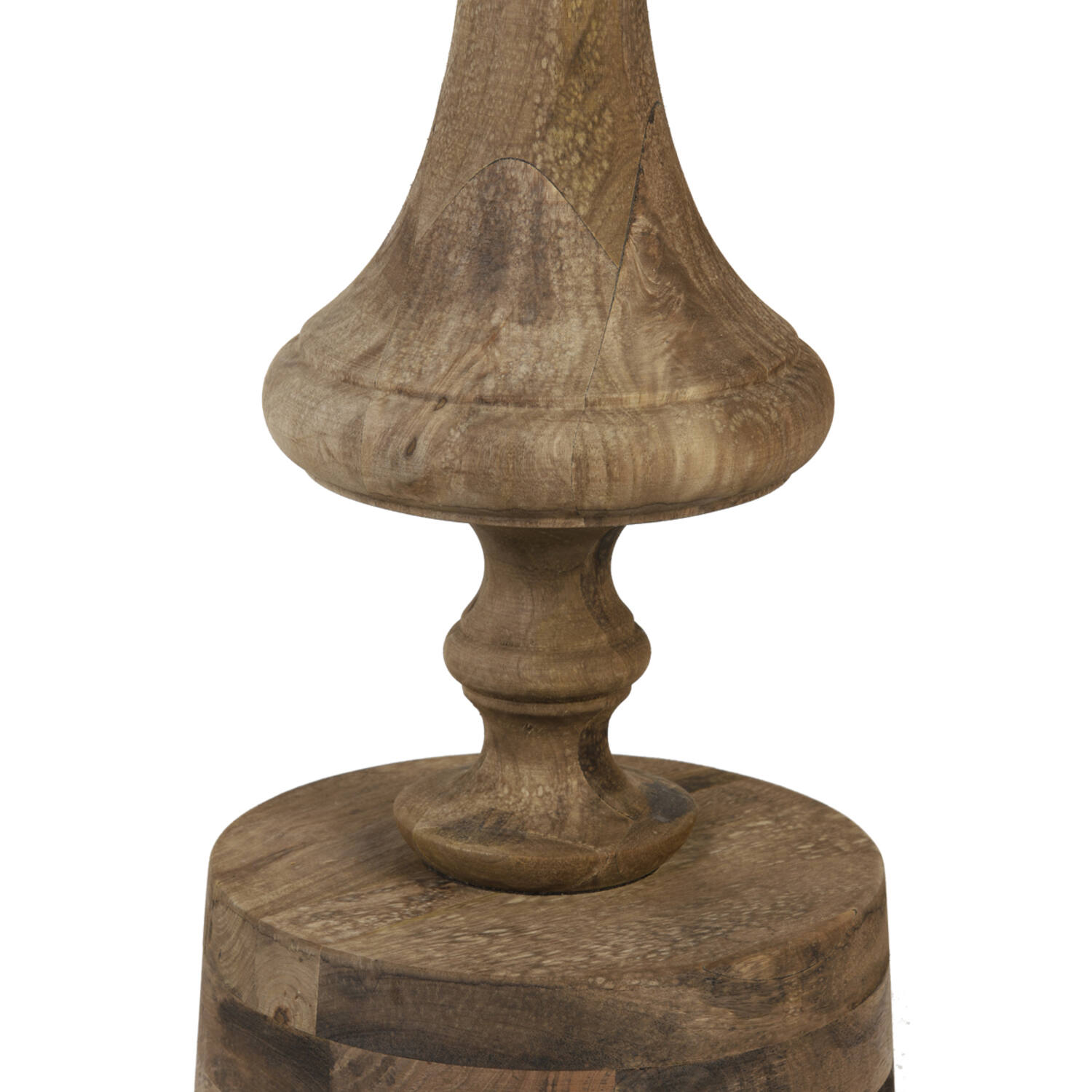 Vloerlamp 29x29x135 cm RONIN hout donker bruin