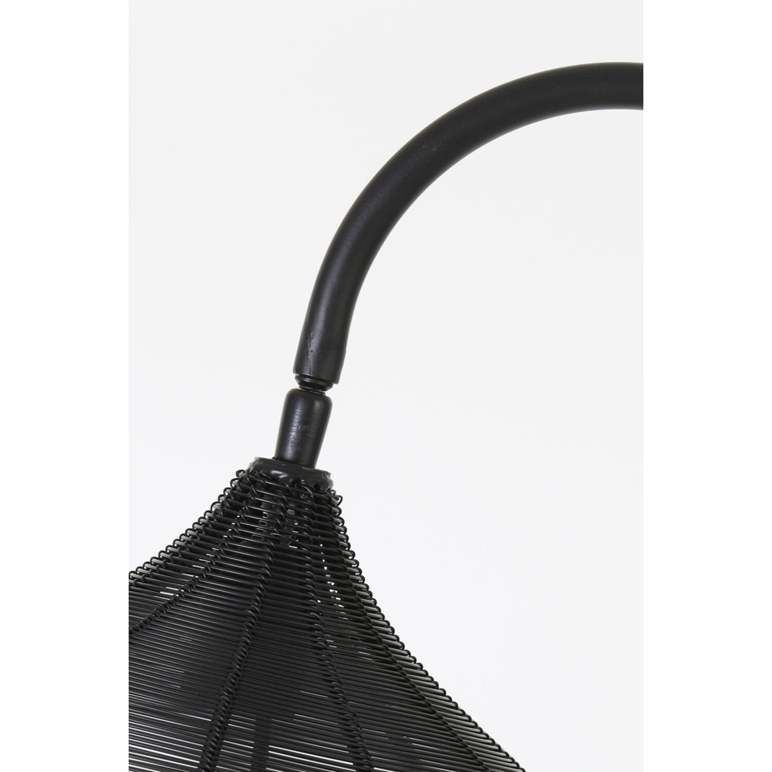 Vloerlamp 35x30x160 cm ALVARO mat zwart