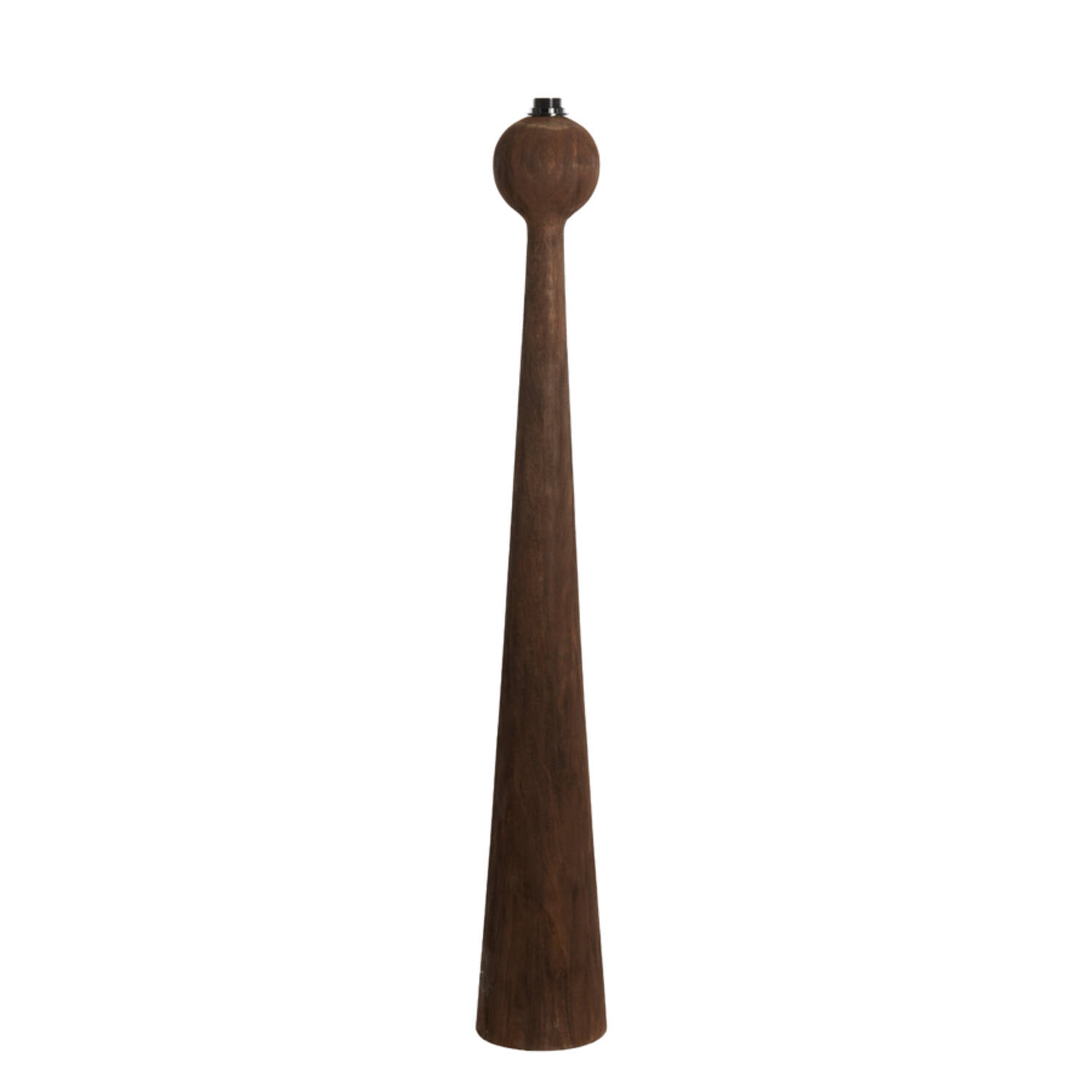 Vloerlamp Ø18x125 cm FESTINA hout mat donker bruin