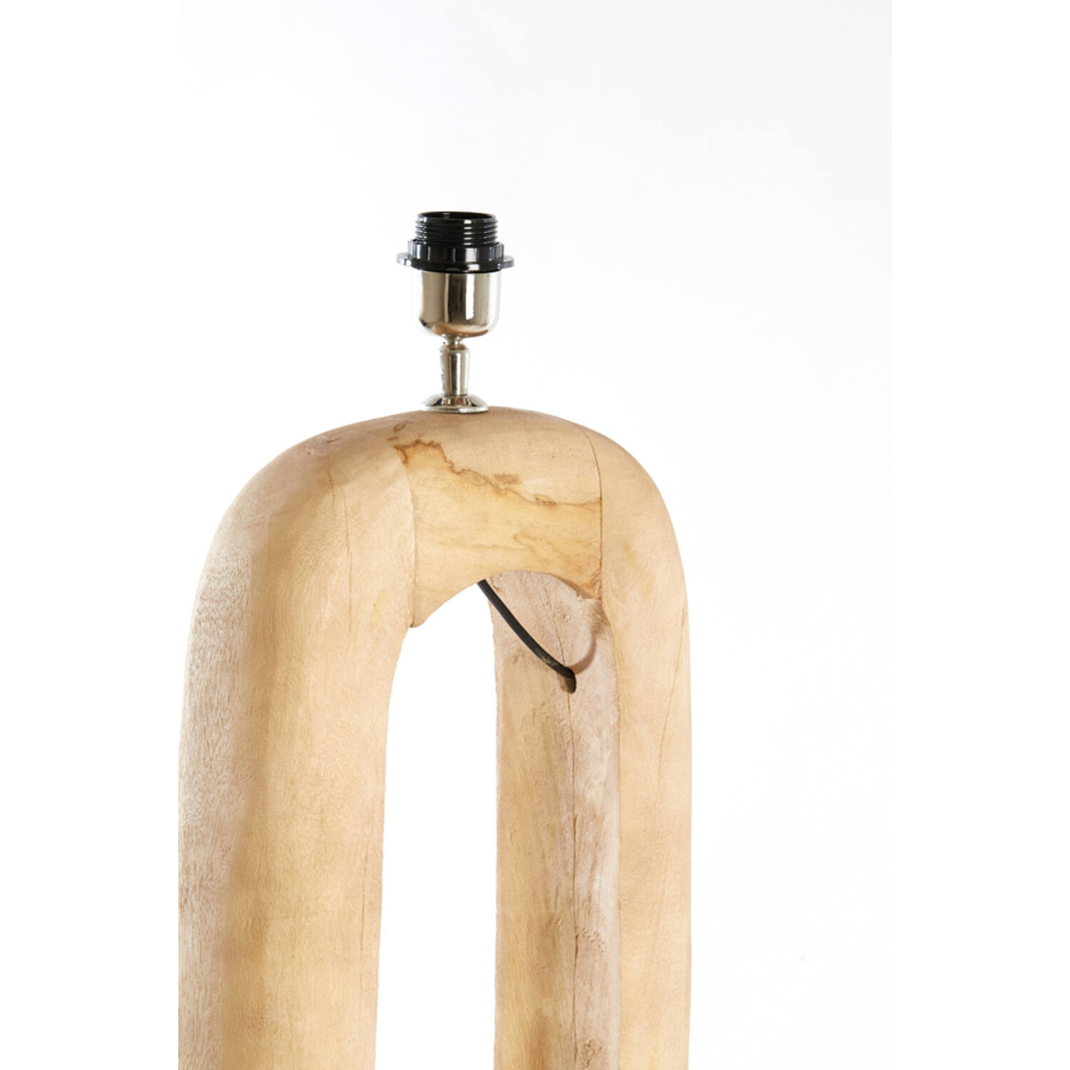 Floor lamp 38x12x125 cm KELAFO wood matt natural