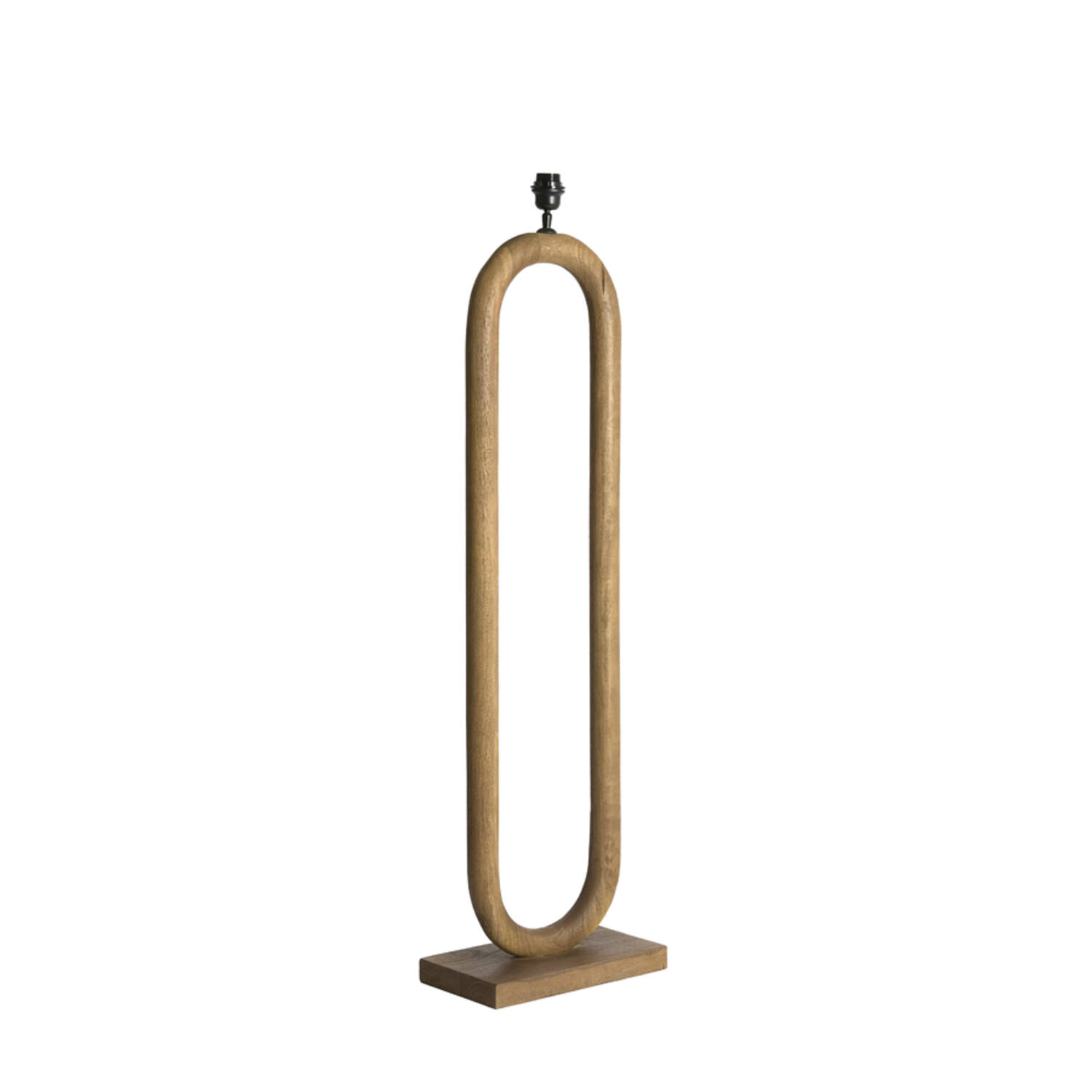 Vloerlamp 35x20x119 cm PACECO hout grijs-donker bruin