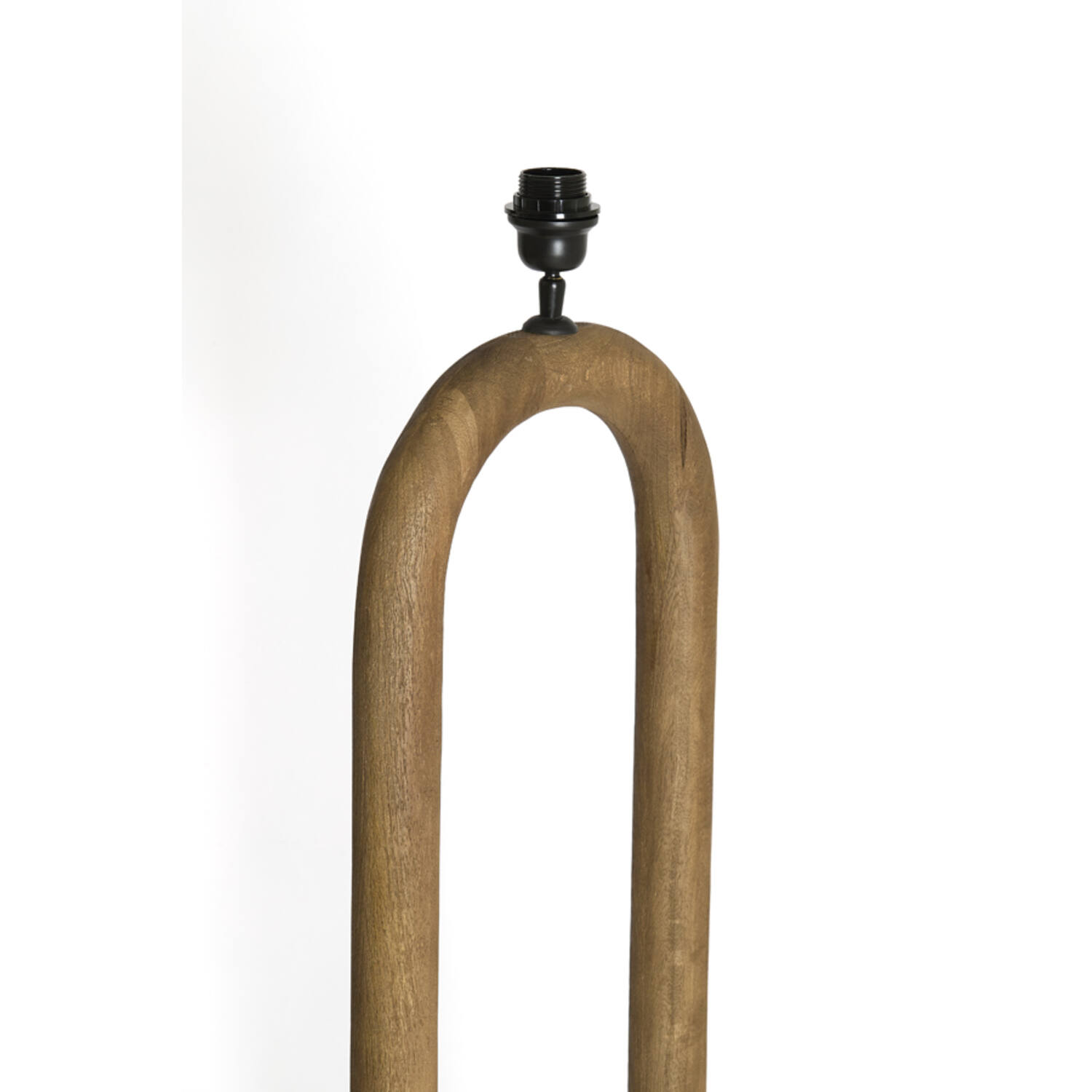 Vloerlamp 35x20x119 cm PACECO hout grijs-donker bruin
