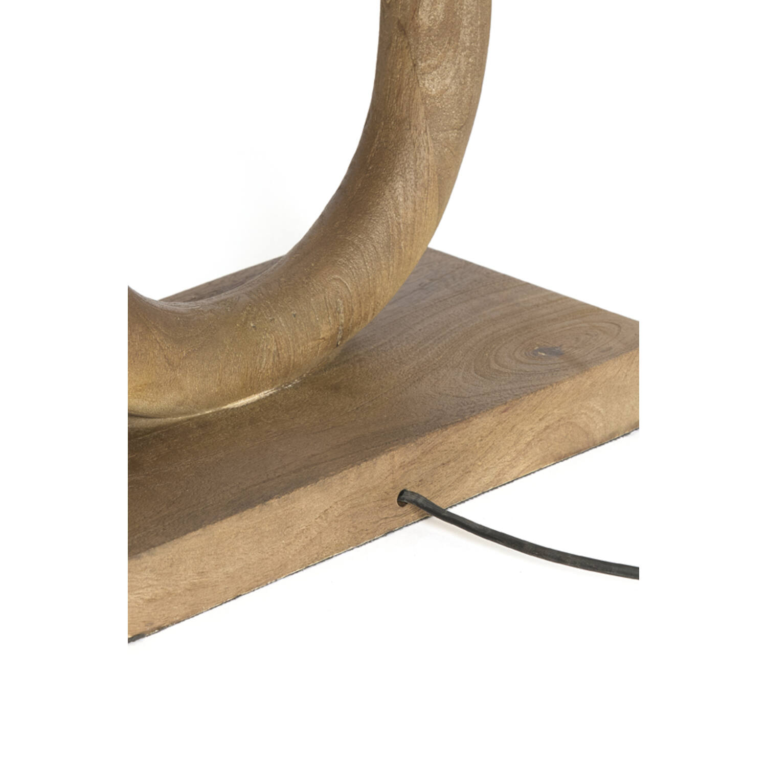 Vloerlamp 35x20x119 cm PACECO hout grijs-donker bruin