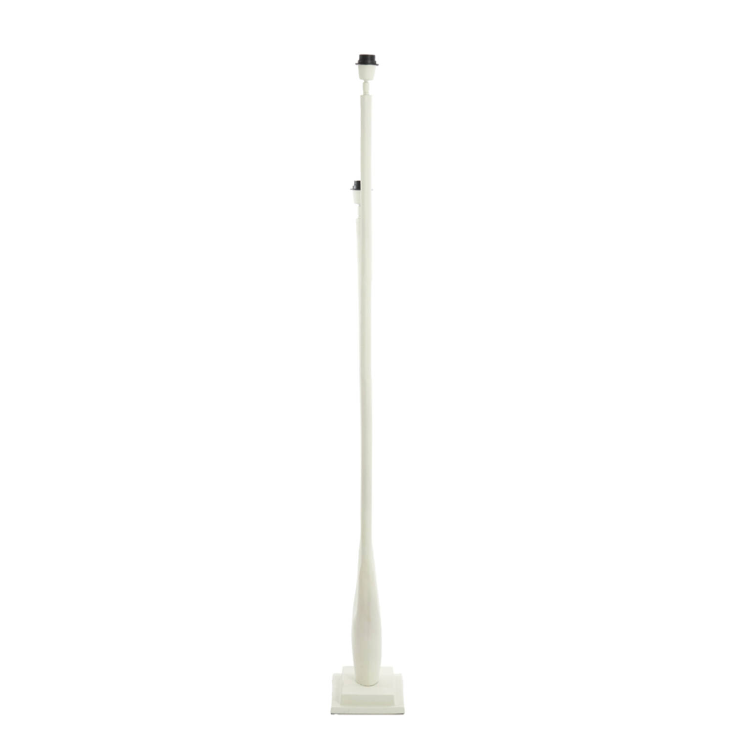 Vloerlamp 2L 31x18x149 cm GAVI crème
