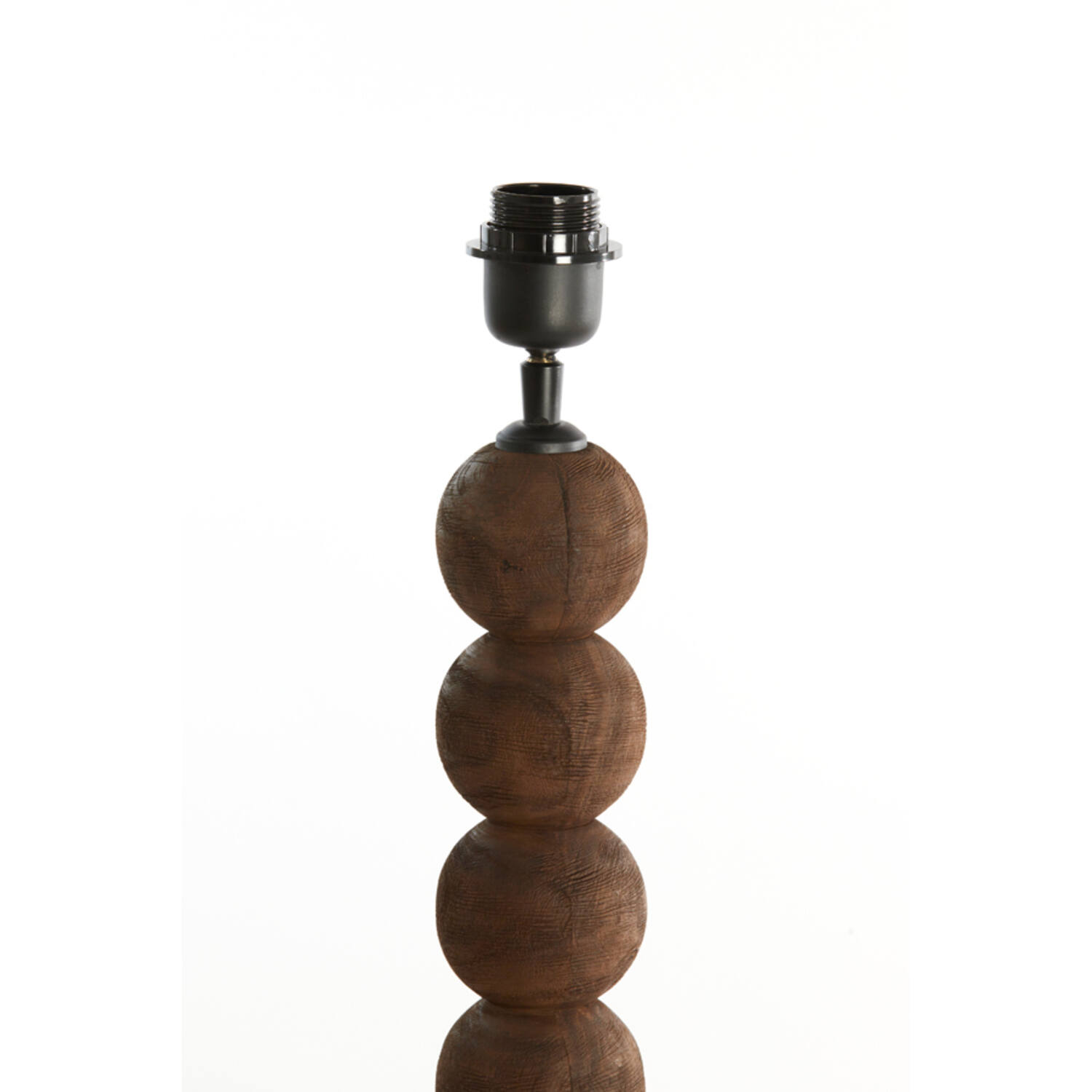 Vloerlamp 35x35x130 cm VEGLIO hout mat donker bruin