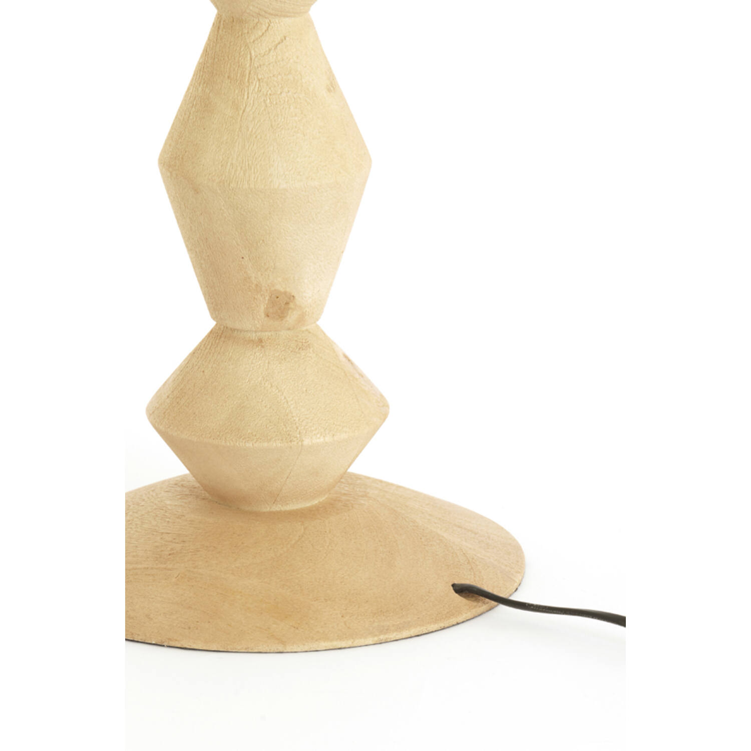 Vloerlamp Ø23x133 cm EDIE hout mat naturel