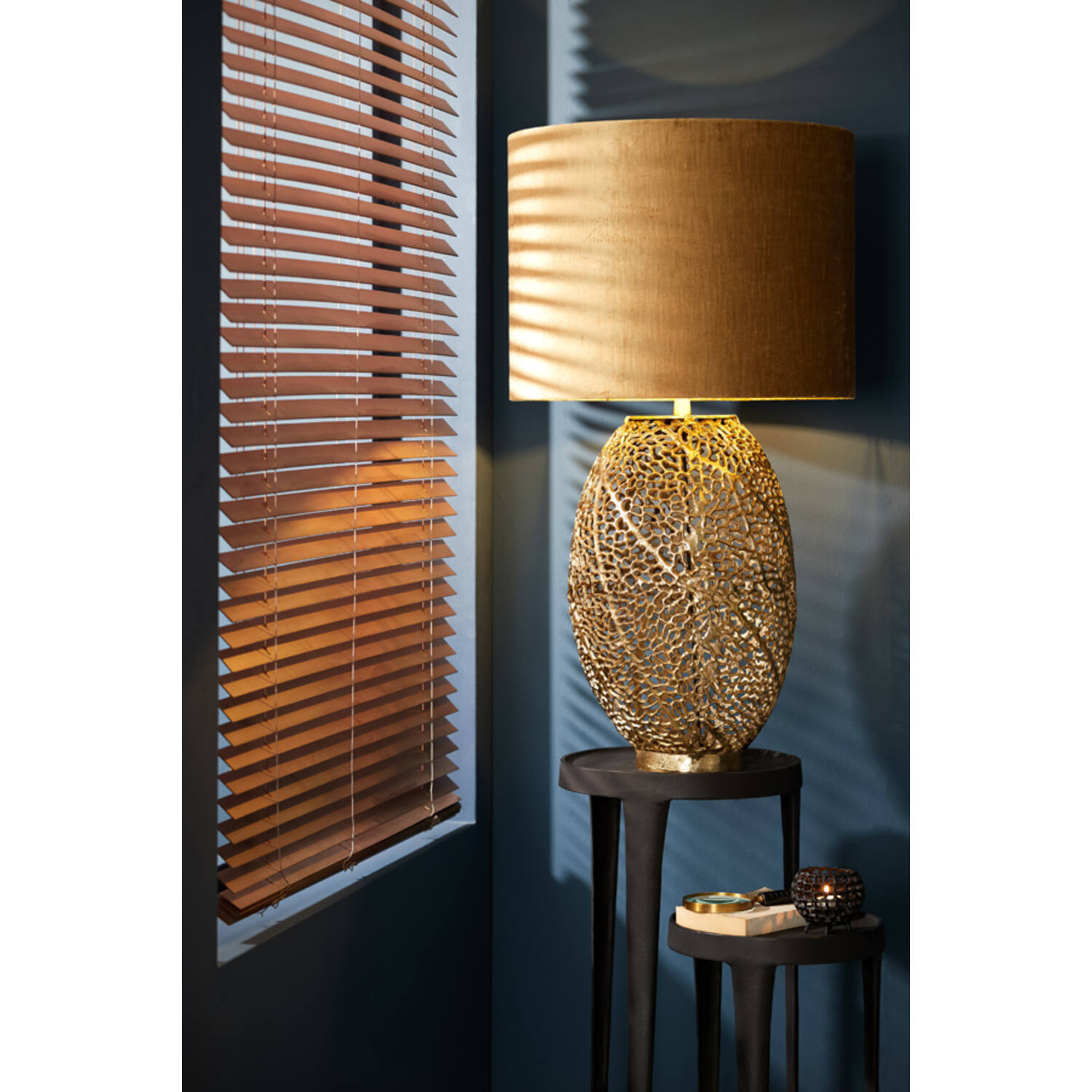 Lamp base Ø32x55 cm SINULA gold