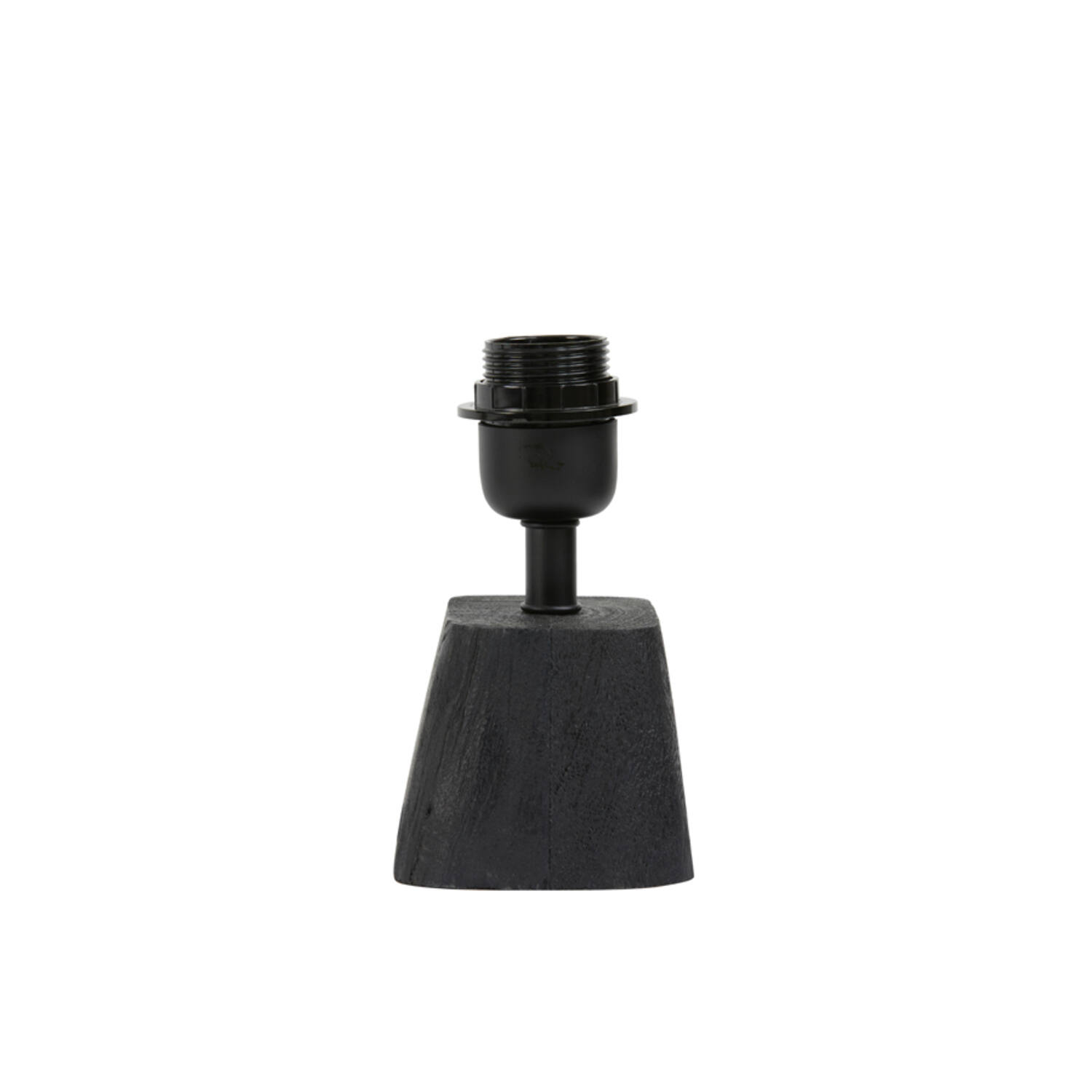 Lamp base 11x9x19 cm KARDAN wood matt black