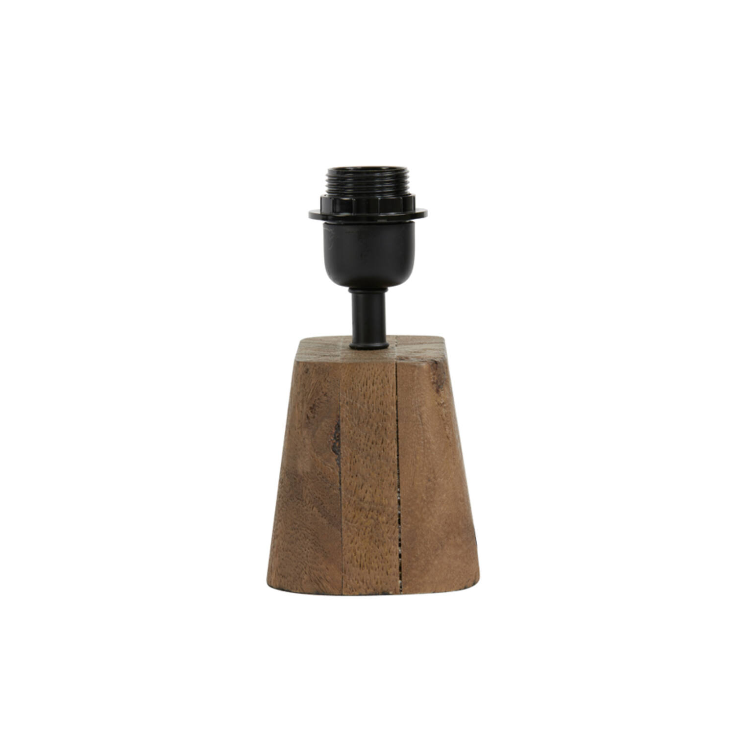 Lamp base 16x10x21 cm KARDAN wood matt brown