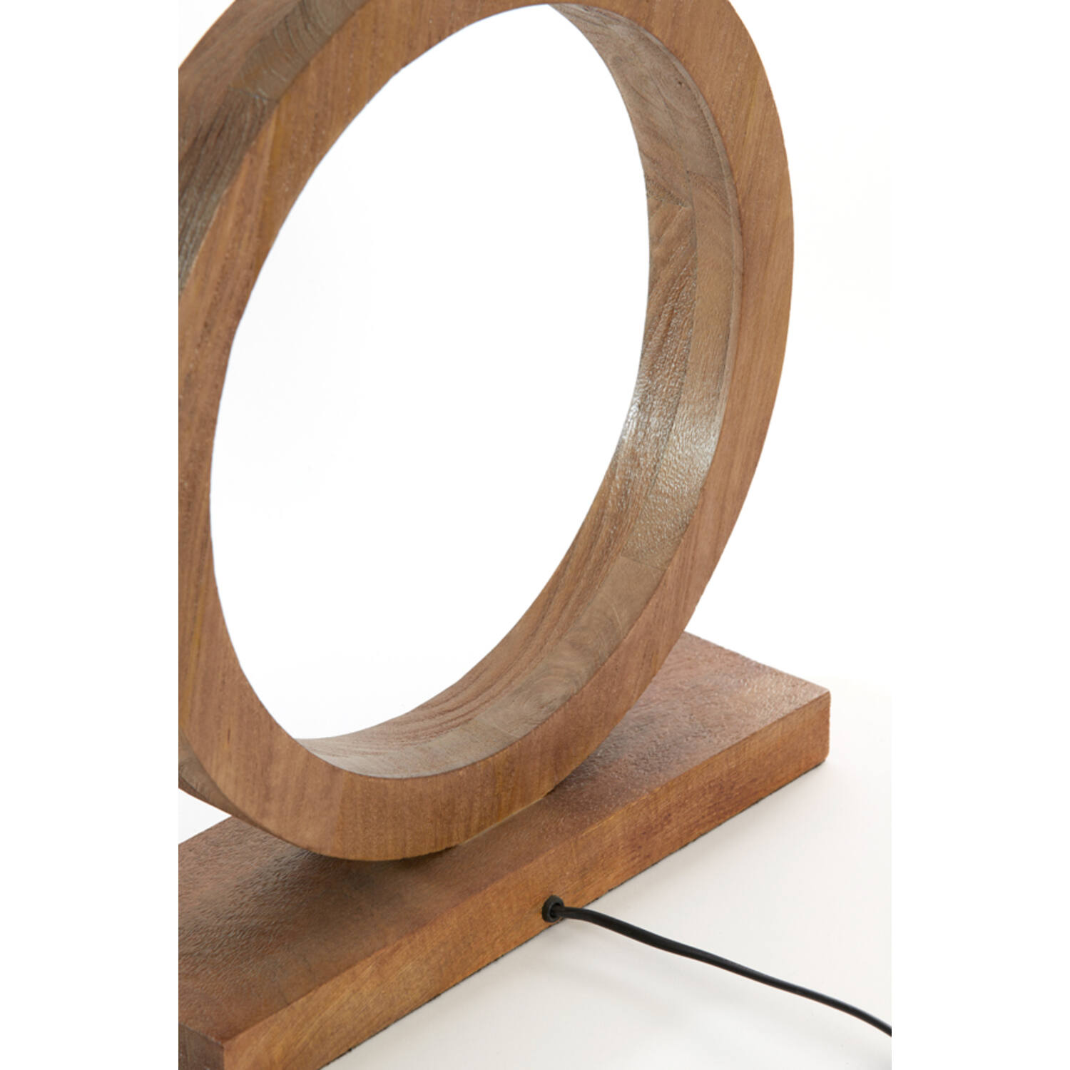 Lamp base 41x13x55 cm TINAR wood matt brown