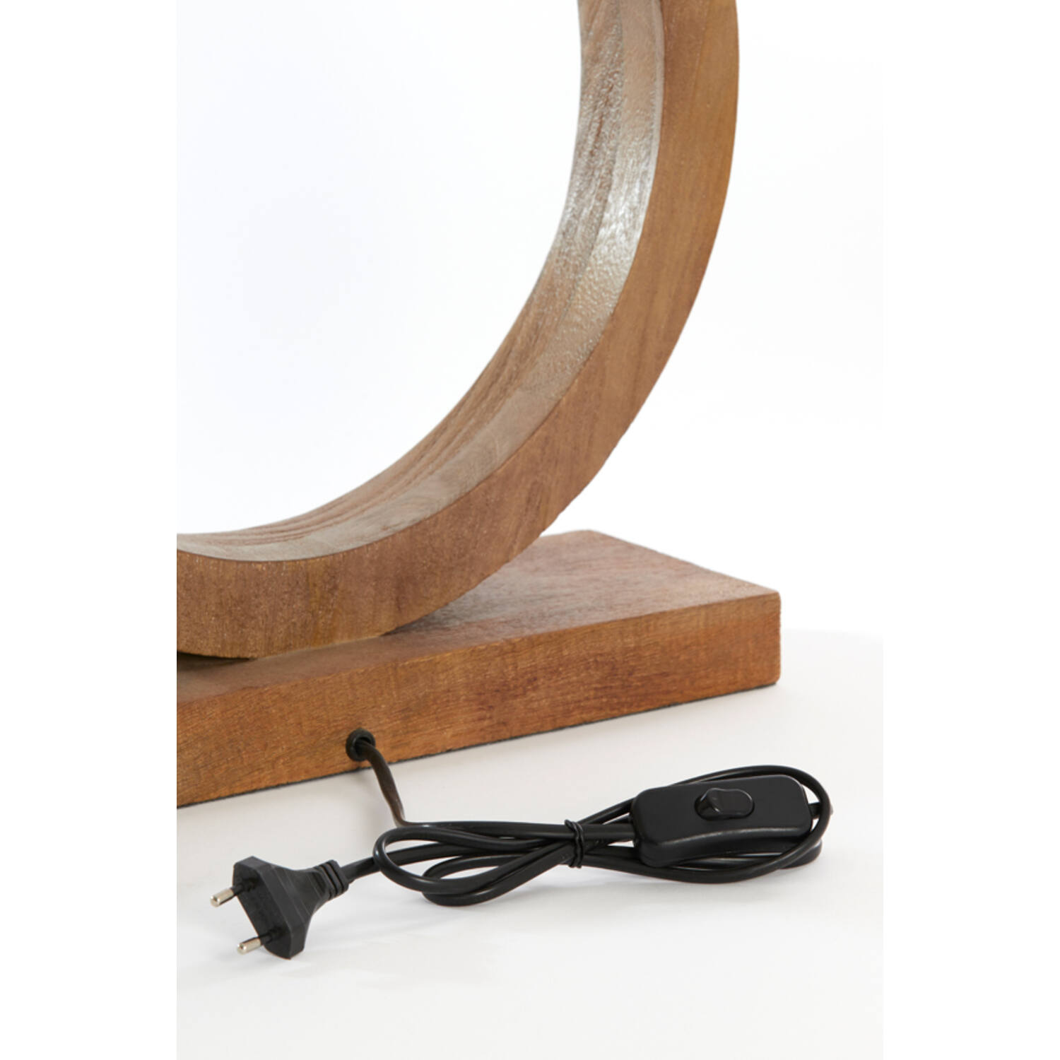 Lamp base 41x13x55 cm TINAR wood matt brown