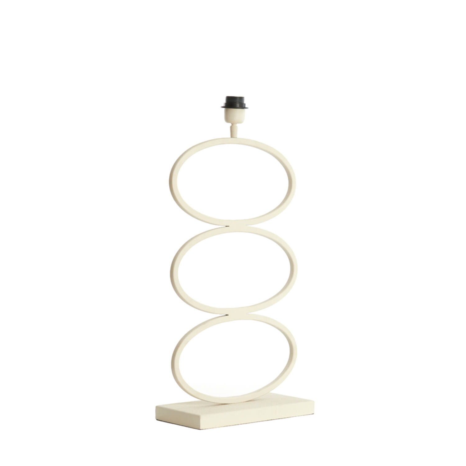 Lamp base 33x17x59 cm STELIUS cream