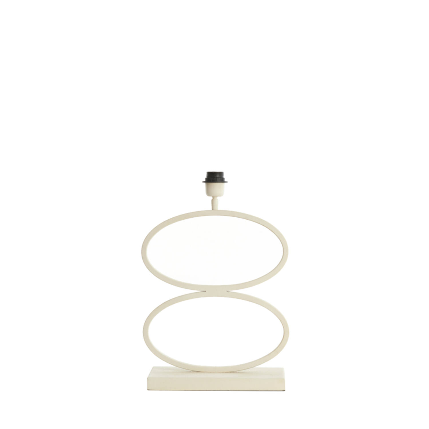 Lamp base 33x17x42 cm STELIUS cream