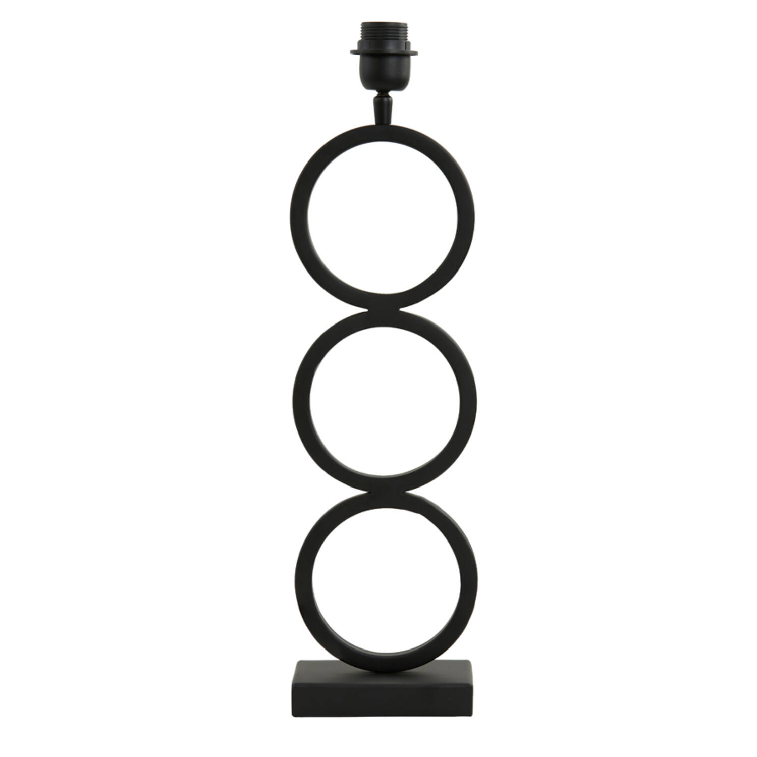 Lamp base 15x10x51 cm STELIOS matt black