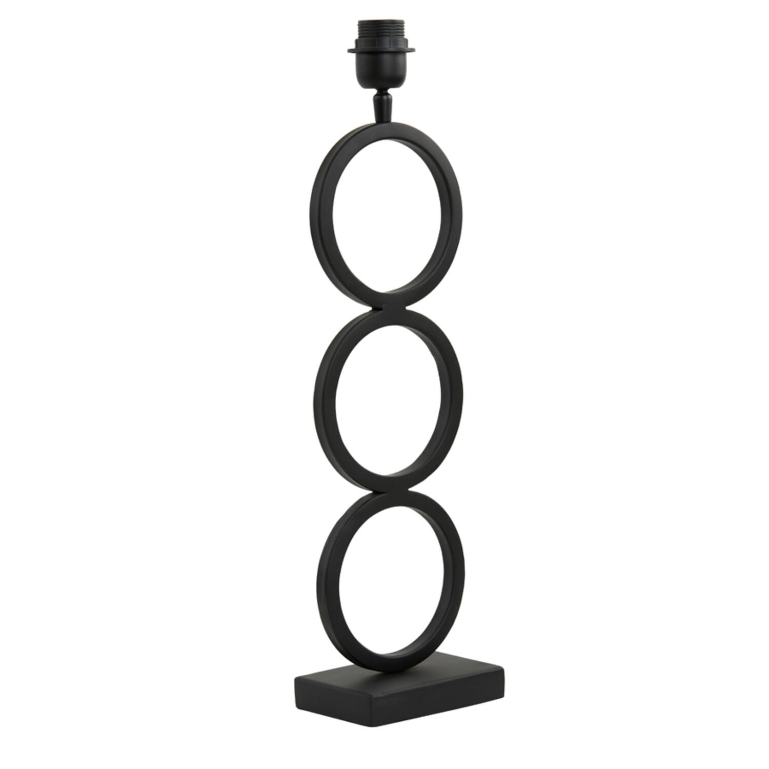 Lamp base 15x10x51 cm STELIOS matt black