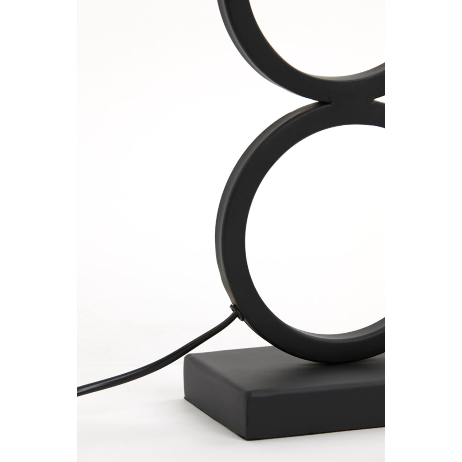 Lamp base 15x10x51 cm STELIOS matt black