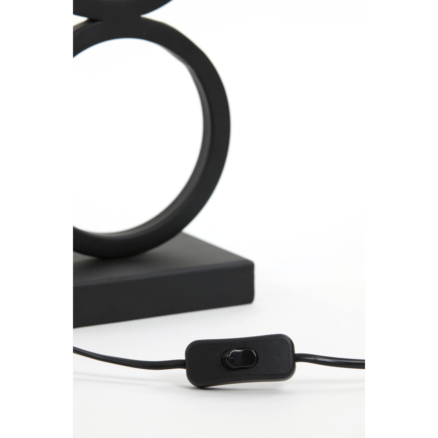 Lamp base 15x10x51 cm STELIOS matt black