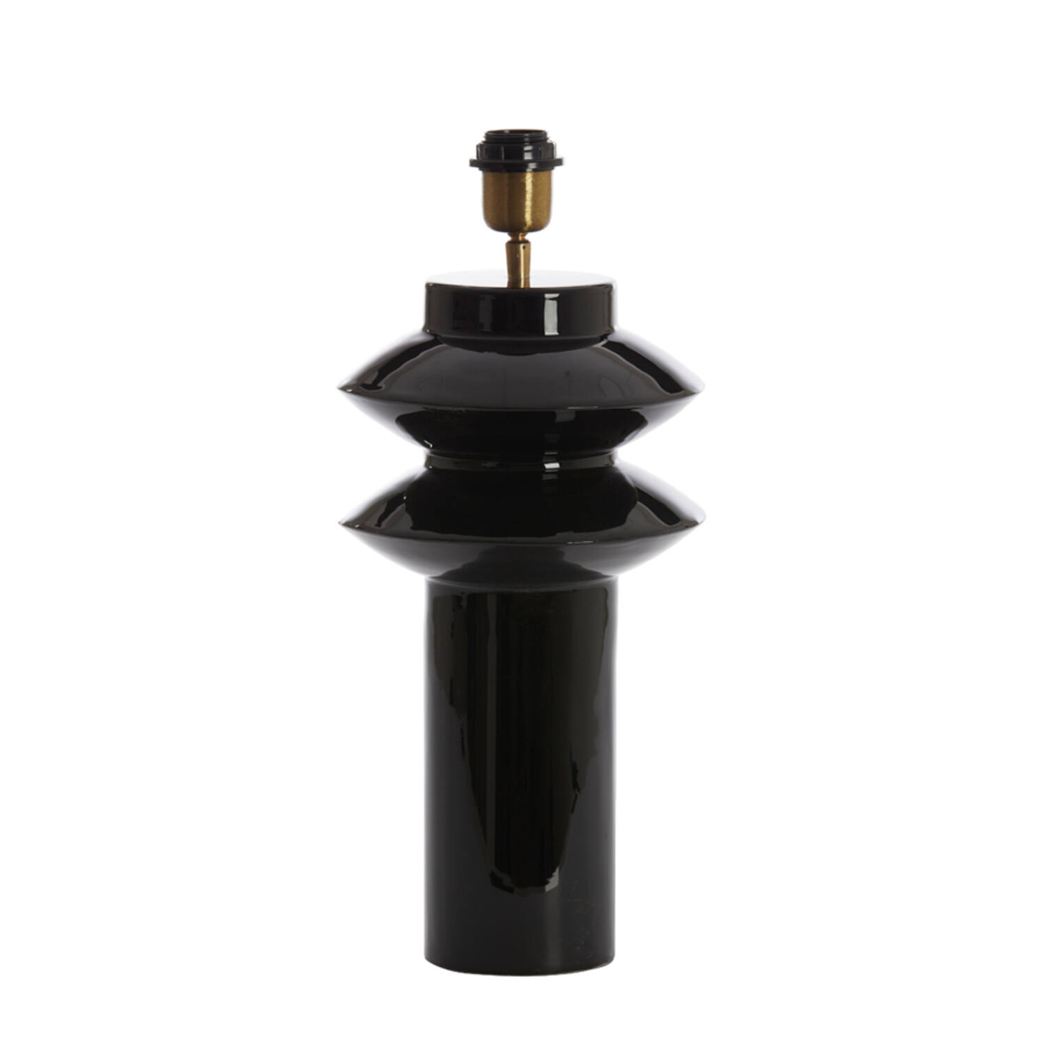 Lamp base Ø22x40 cm PETCH shiny black