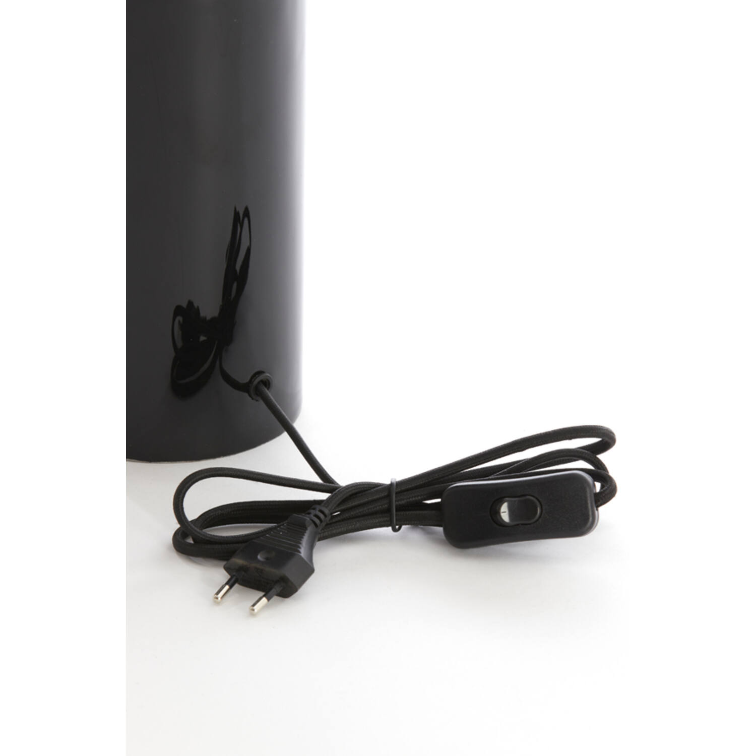 Lamp base Ø22x40 cm PETCH shiny black