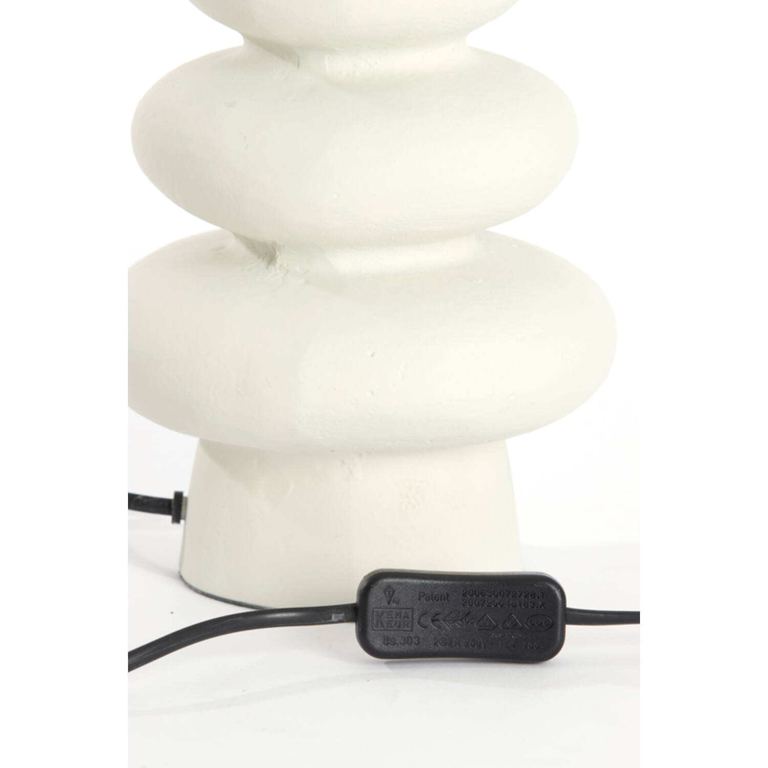 Lamp base Ø16x35 cm OLONA cream