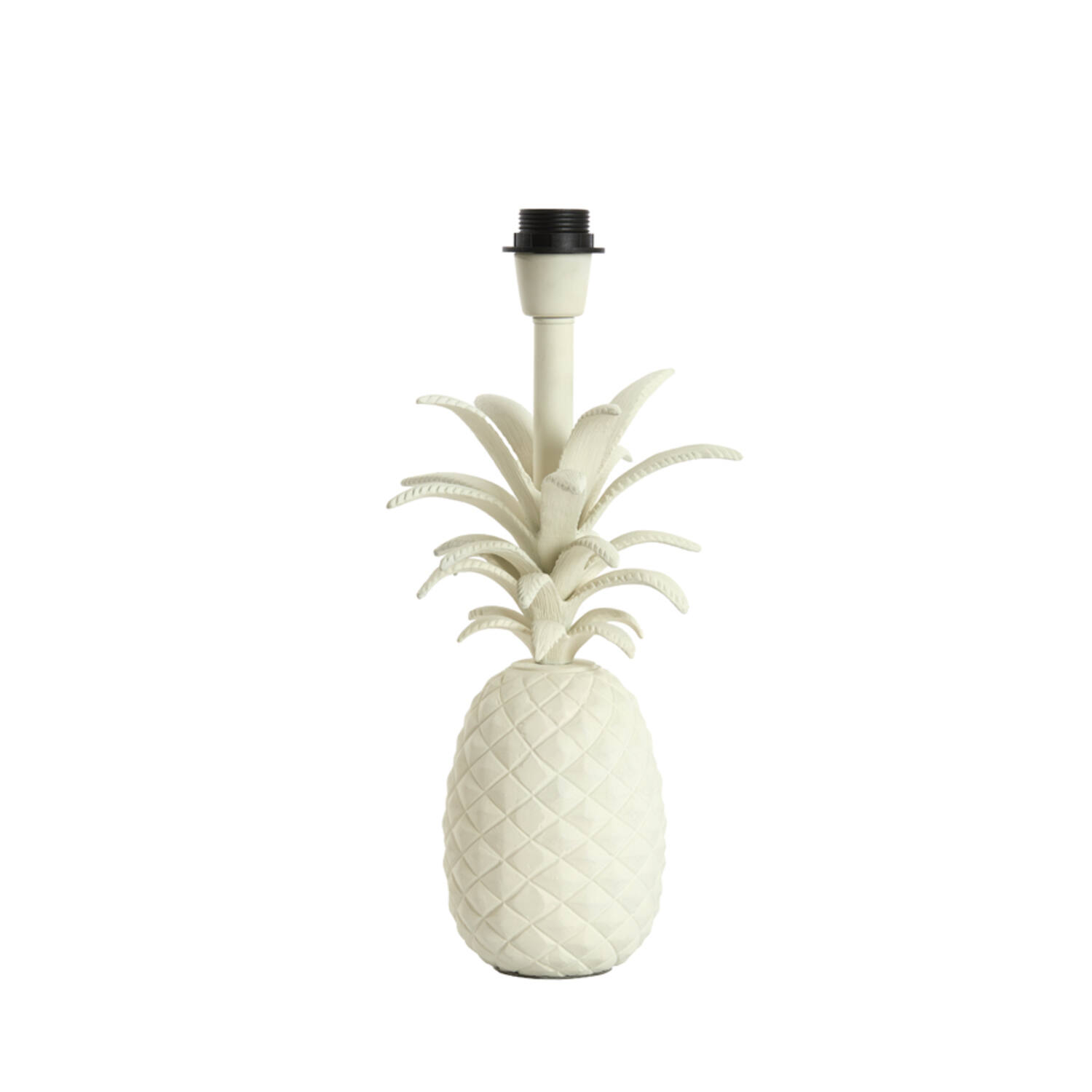 Lamp base 20x19x37 cm PINEAPPLE cream