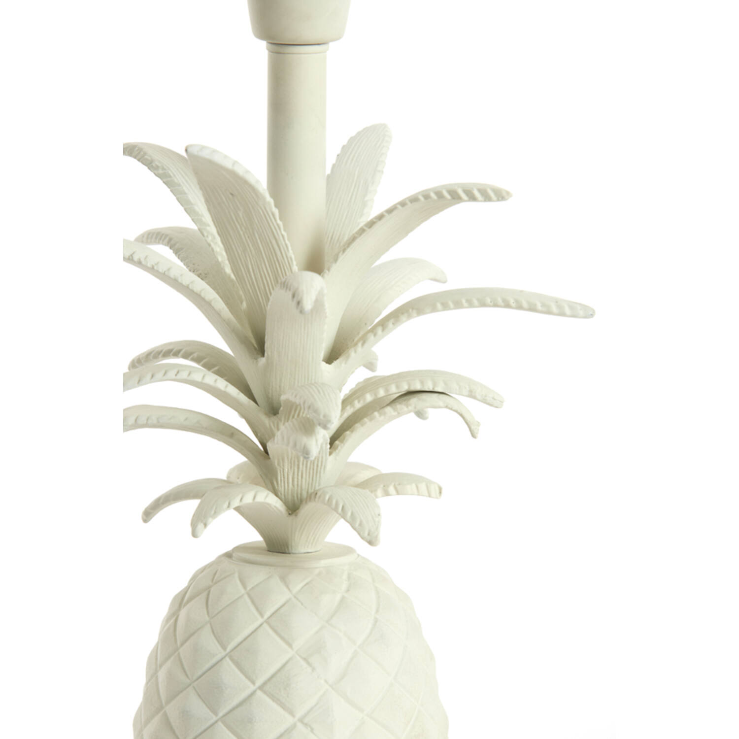 Lamp base 20x19x37 cm PINEAPPLE cream