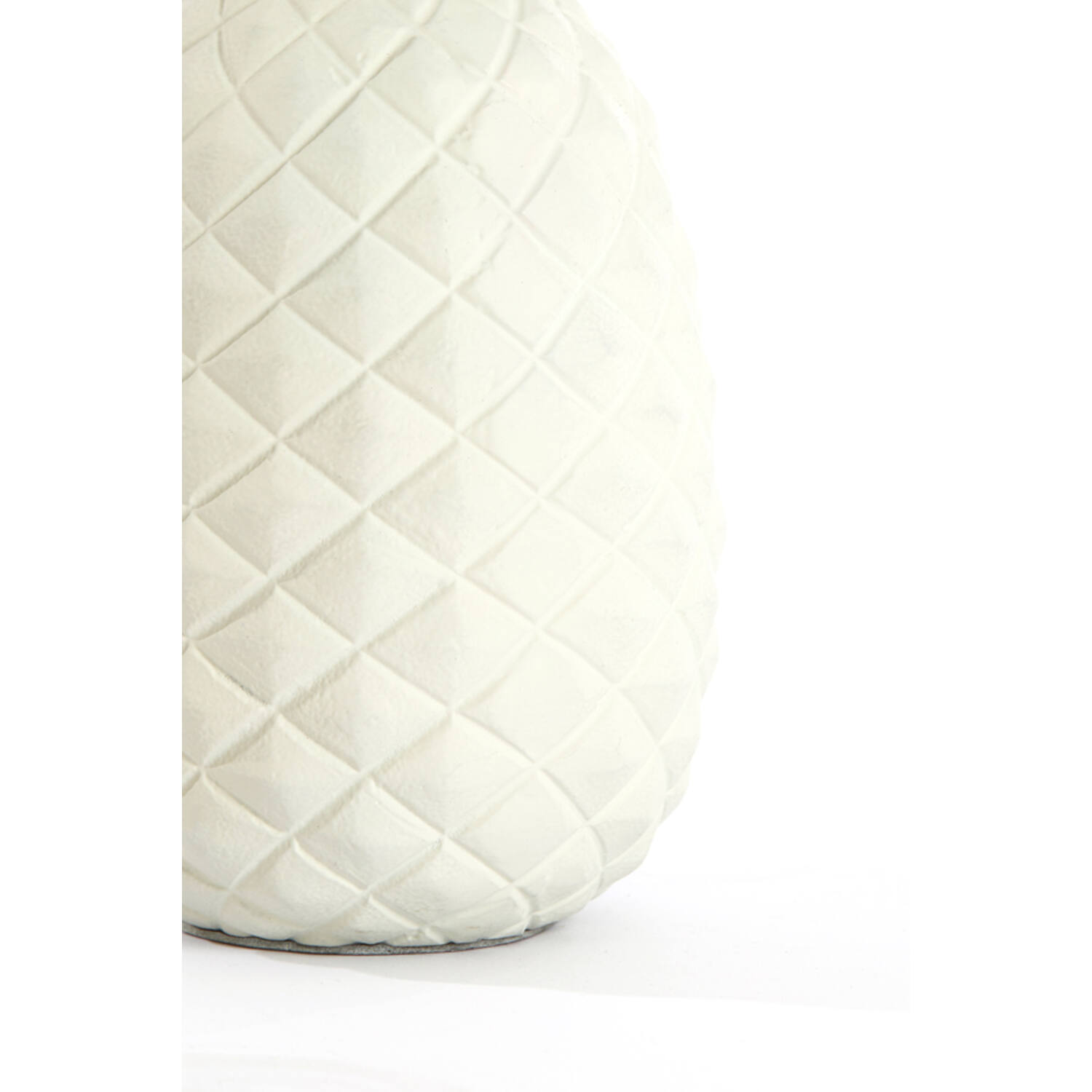 Lamp base 20x19x37 cm PINEAPPLE cream