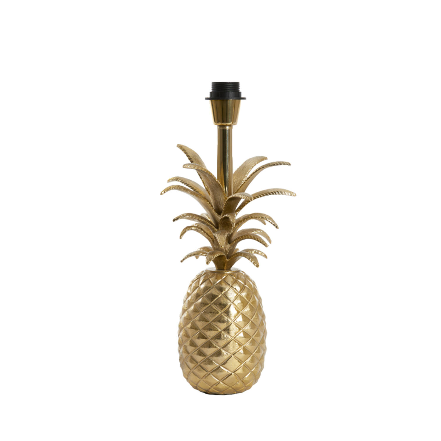 Lamp base 20x19x37 cm PINEAPPLE gold