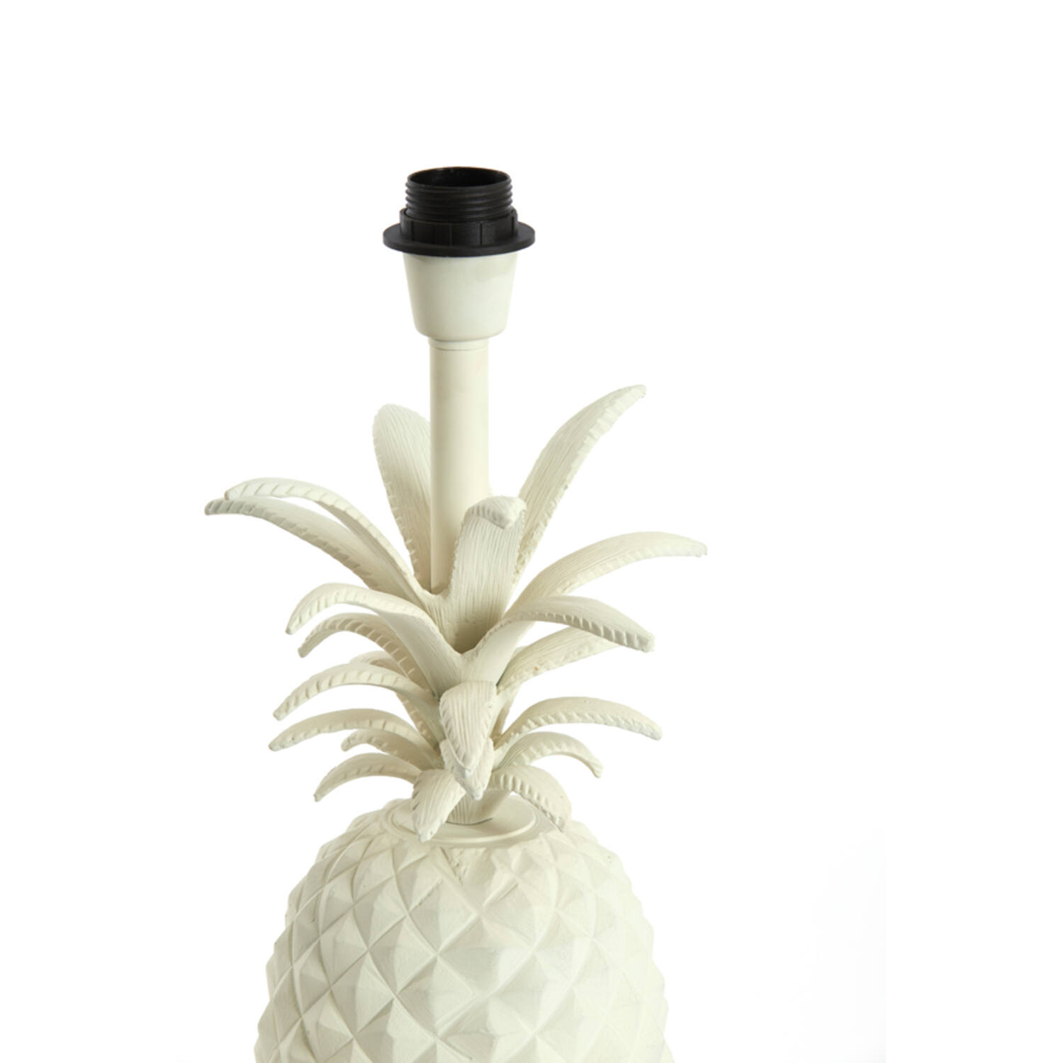 Lamp base 20x19x42 cm PINEAPPLE cream