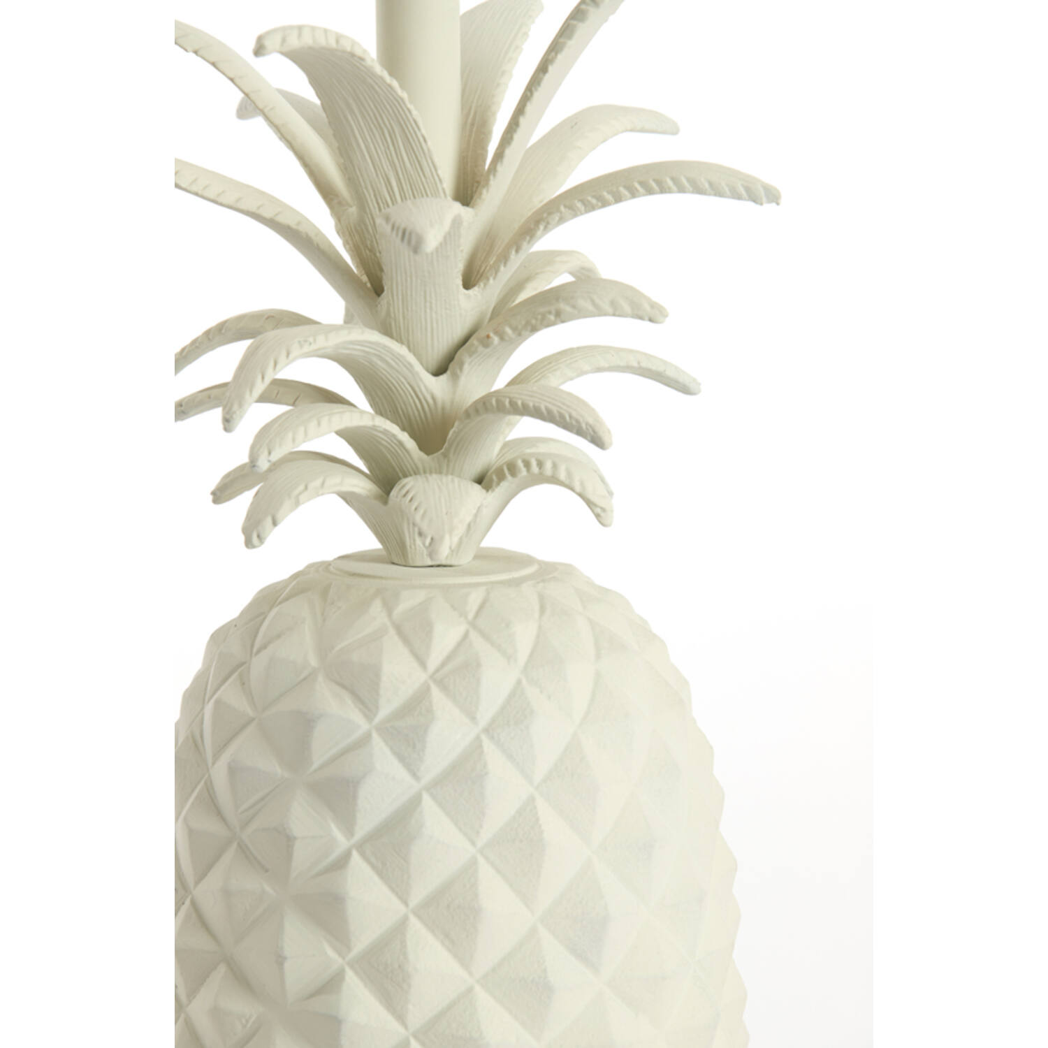 Lamp base 20x19x42 cm PINEAPPLE cream