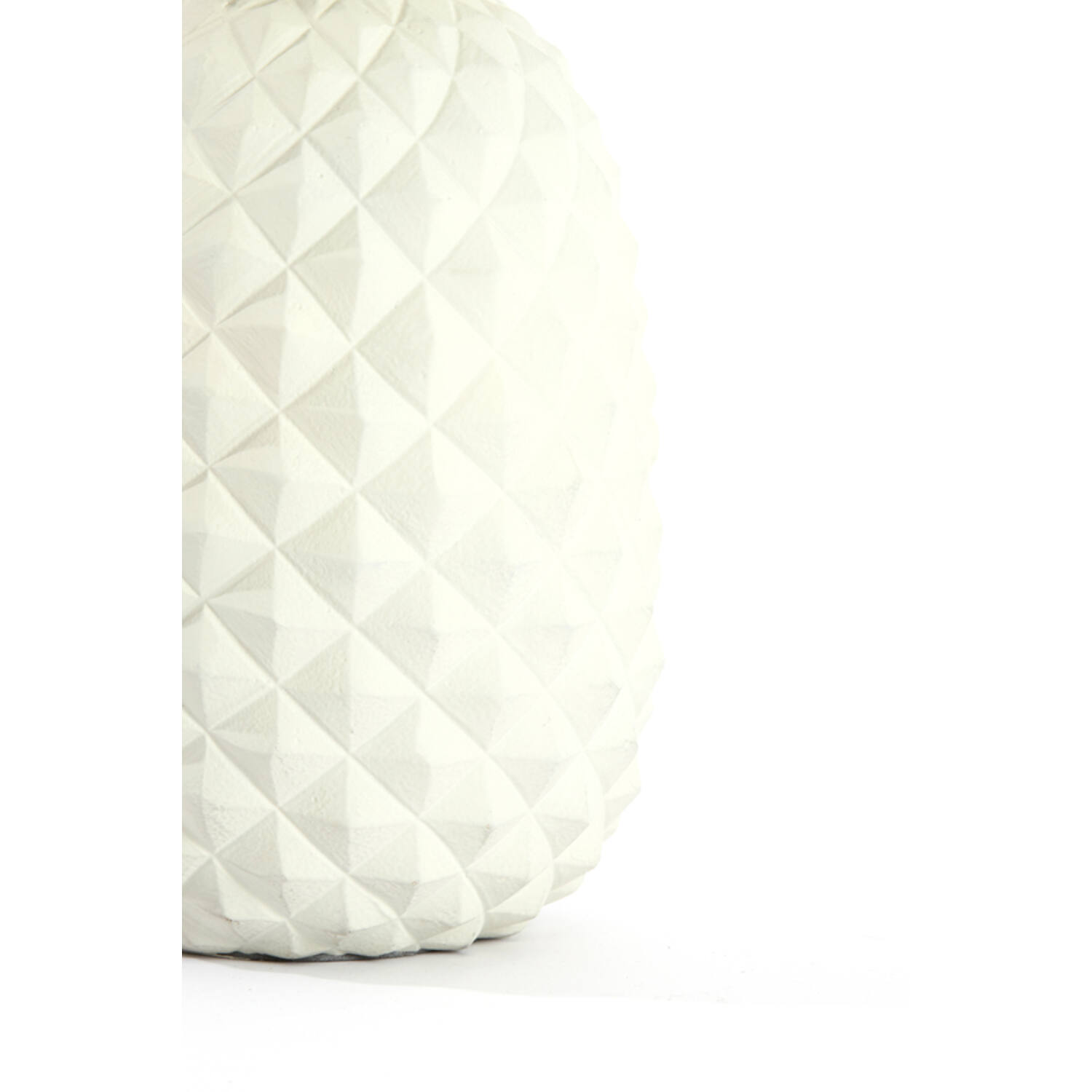 Lamp base 20x19x42 cm PINEAPPLE cream