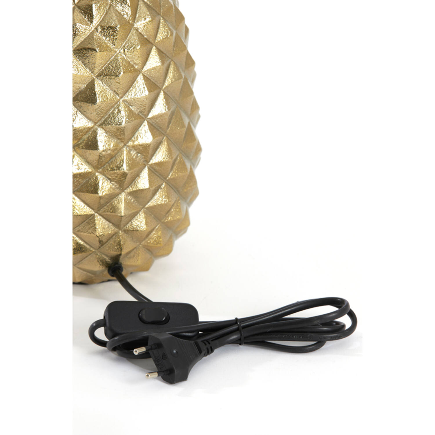 Lamp base 20x19x42 cm PINEAPPLE gold