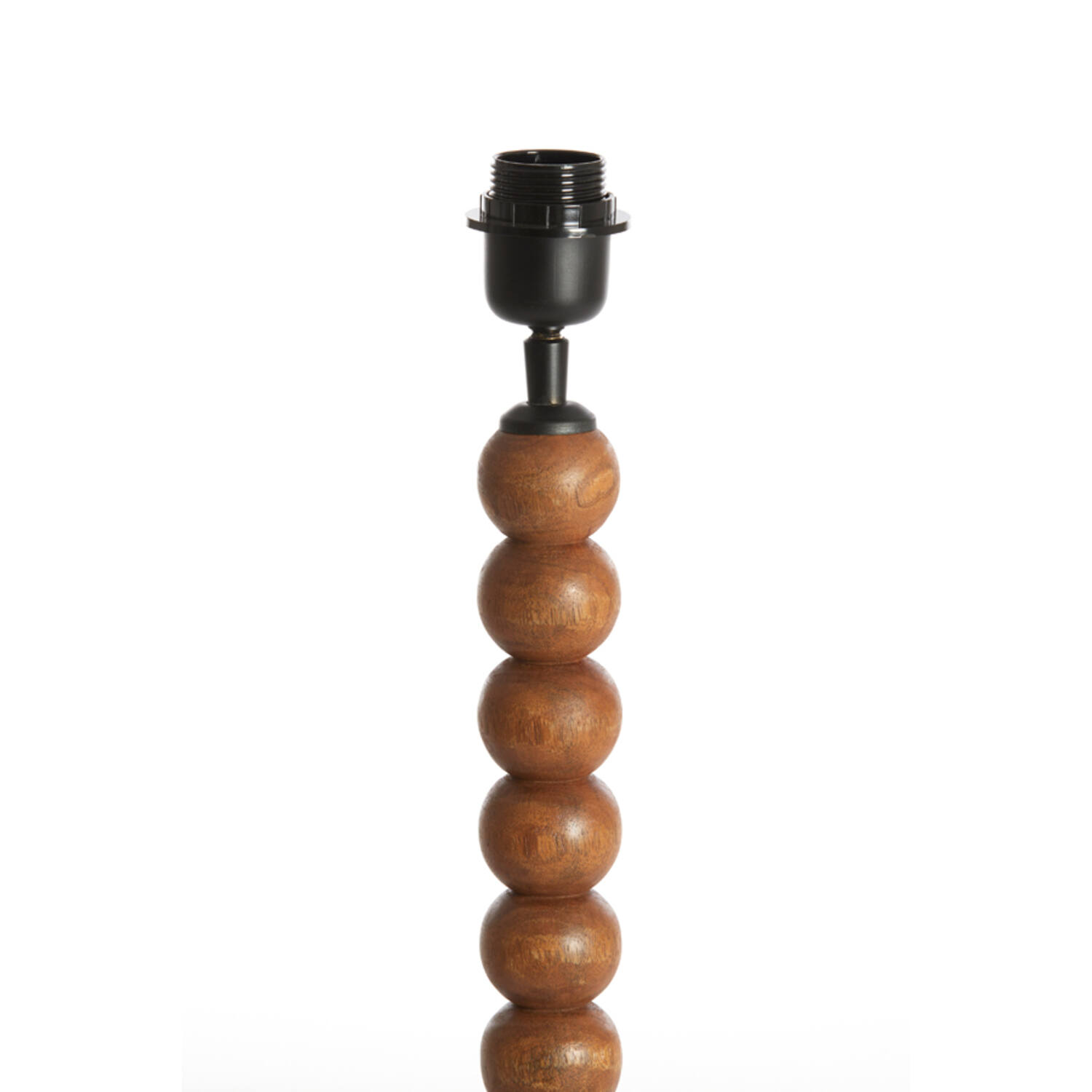 Lamp base 20x20x40 cm VEGLIO wood oil brown