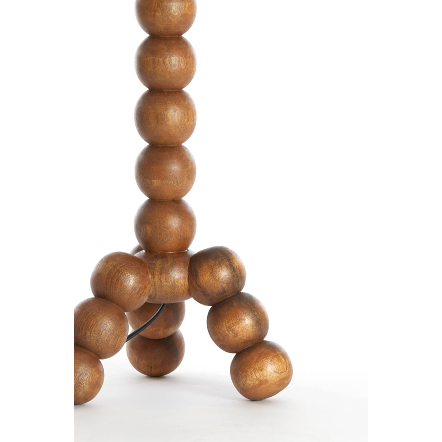 Lamp base 20x20x40 cm VEGLIO wood oil brown
