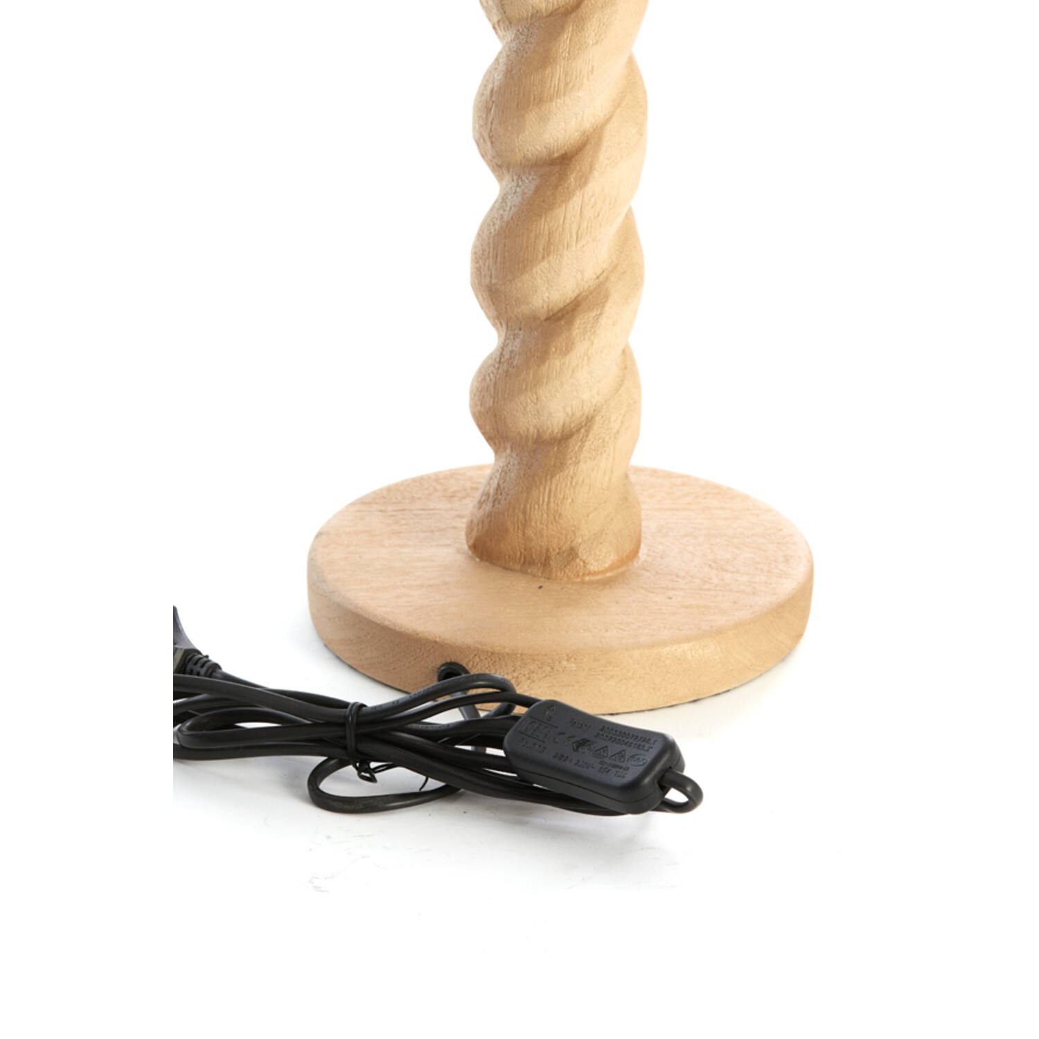 Lamp base Ø15x45 cm NANNO wood matt natural