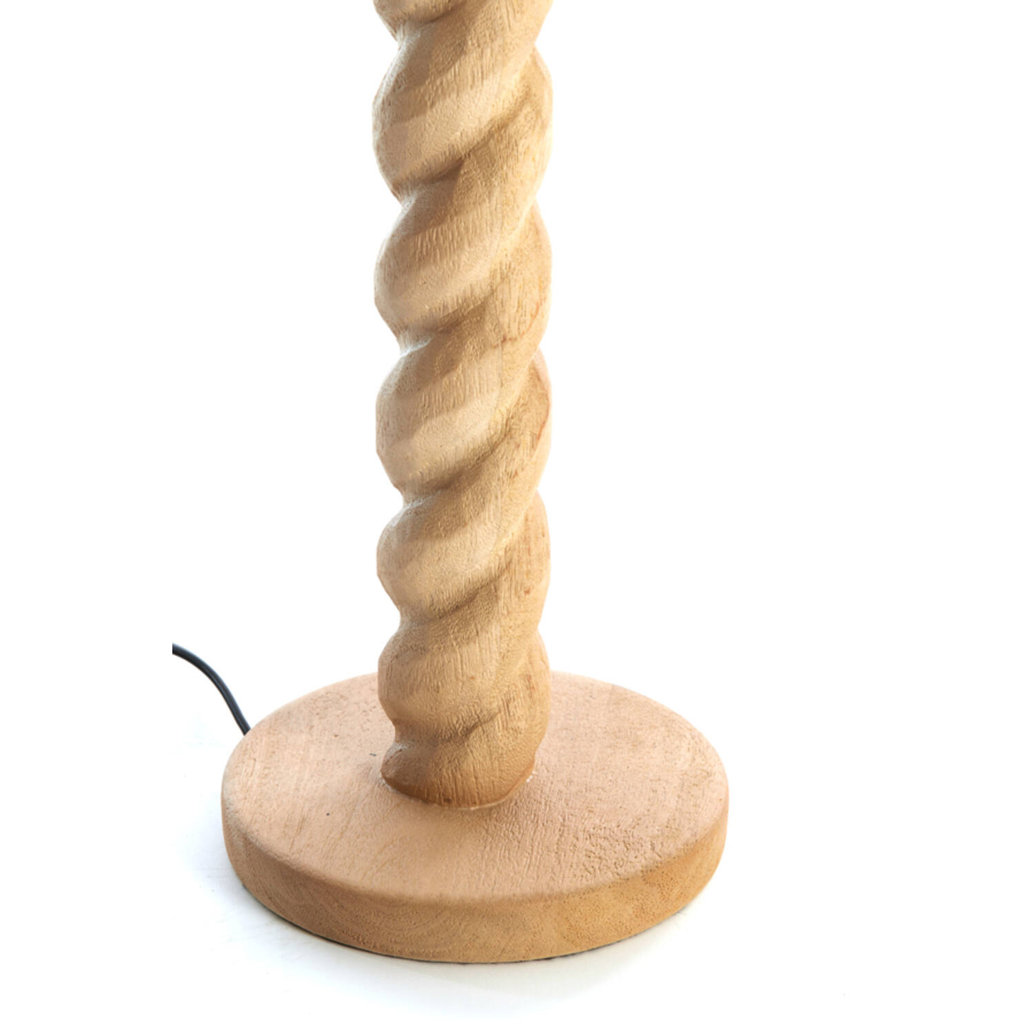 Lamp base Ø15x45 cm NANNO wood matt natural