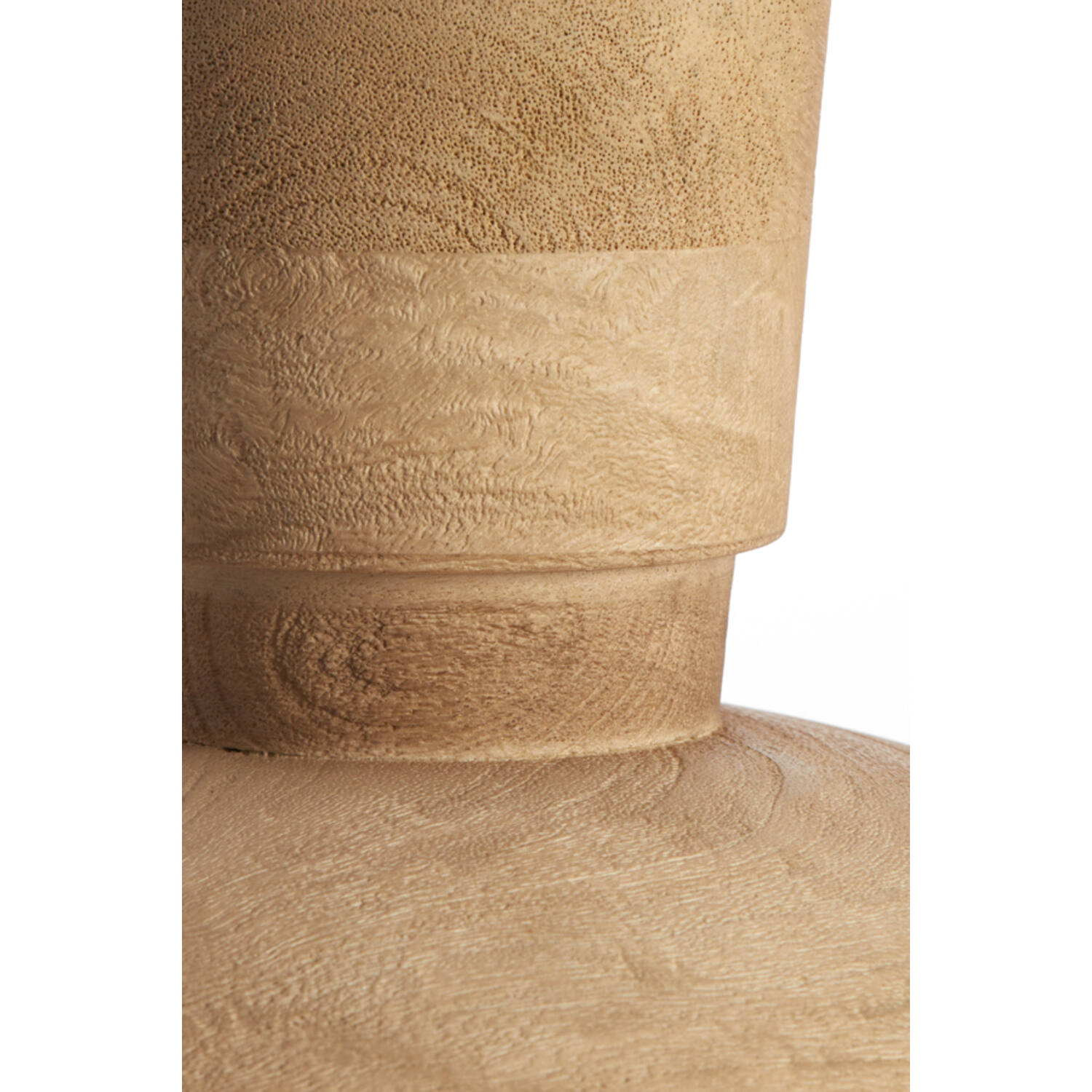 Lamp base Ø31x31 cm FIERA wood matt natural