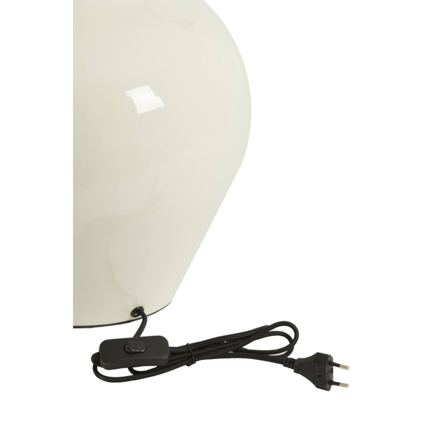 Lamp base Ø33x51 cm NANA shiny cream