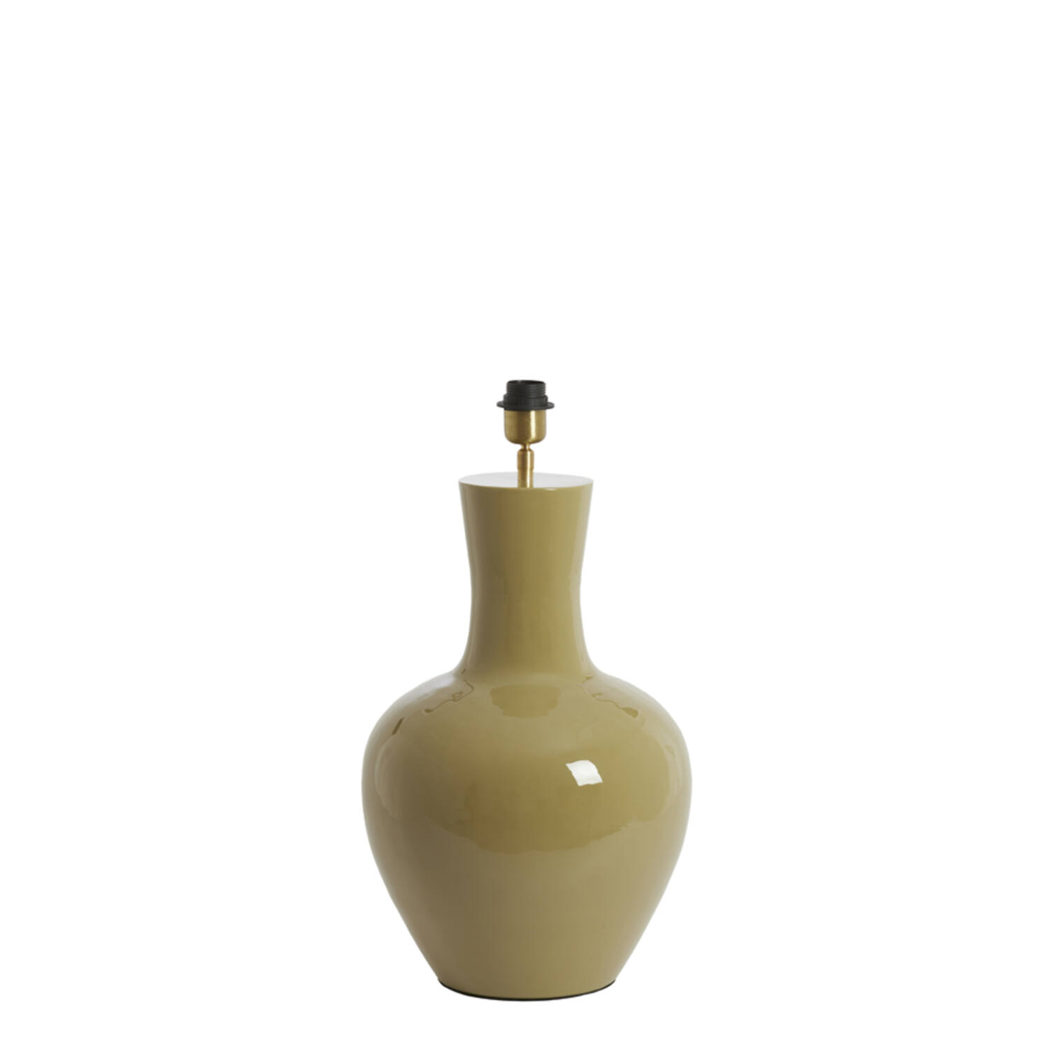 Lamp base Ø33x51 cm NANA shiny olive green